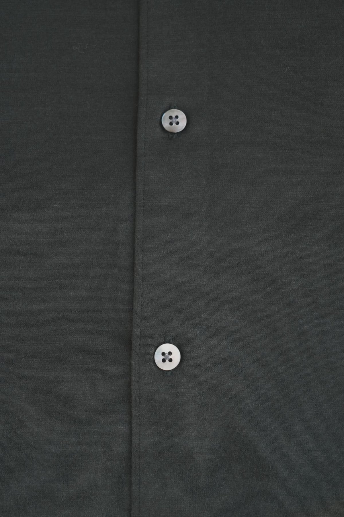 KANEMASA PHIL. "36G Cashmere Wool Ideal Shirt" [OLIVE]
