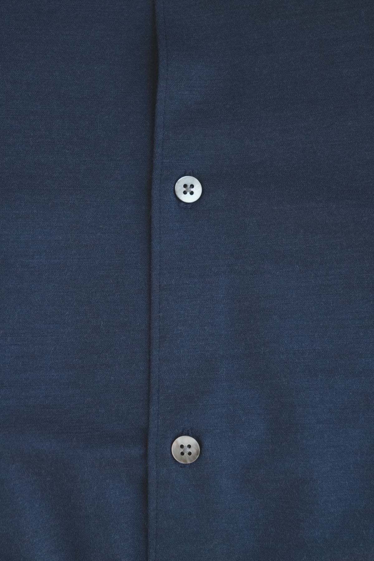 KANEMASA PHIL. "36G Cashmere Wool Ideal Shirt" [NAVY]