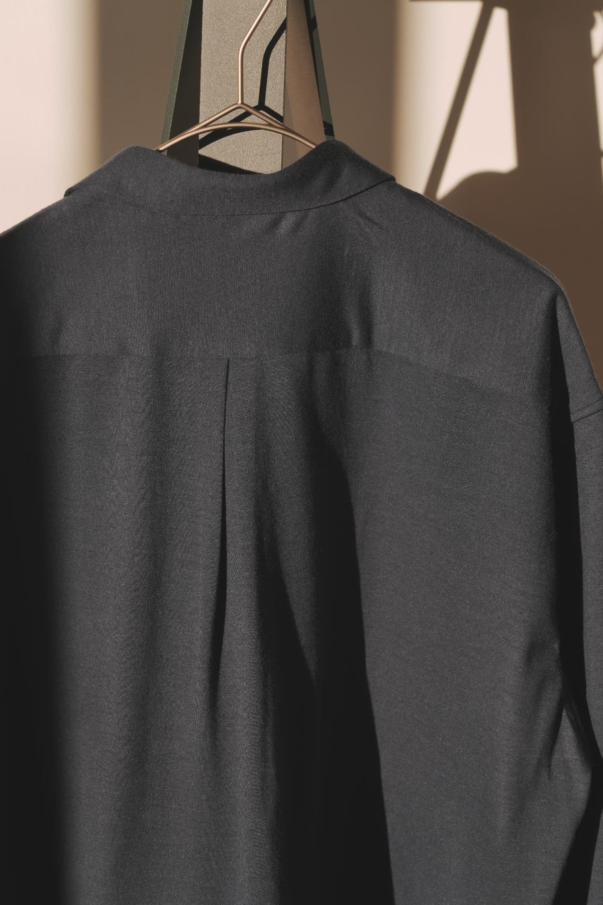 KANEMASA PHIL. "36G Cashmere Wool Ideal Shirt" [NAVY]