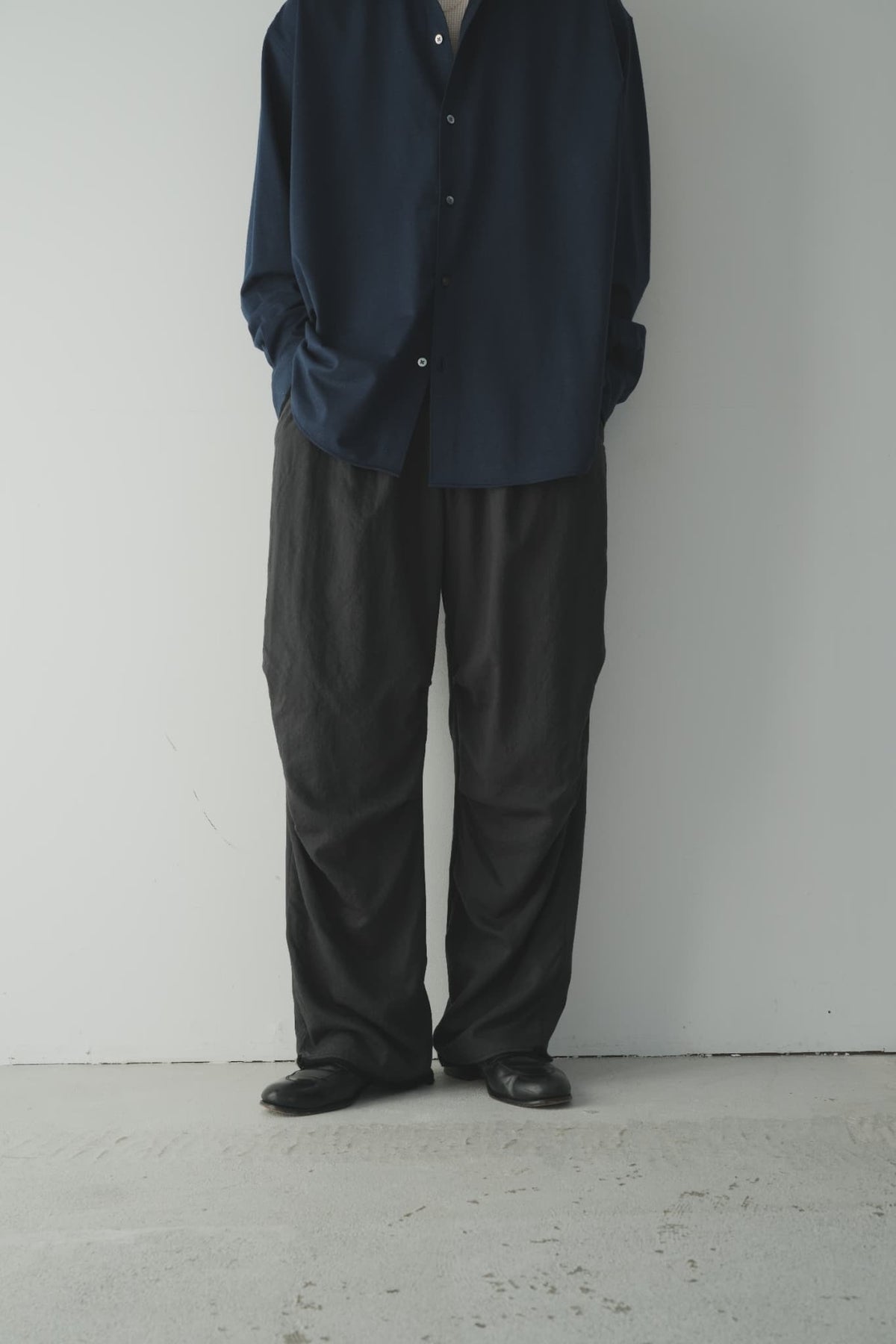 MAATEE&SONS "LAYERD PANTS H/A WOOL 裏カシミヤ”