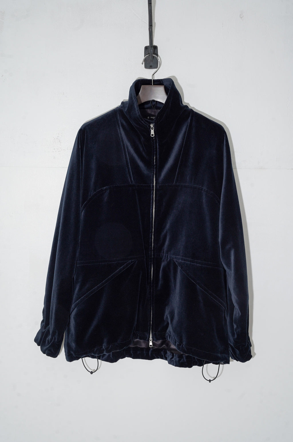 MAATEE&SONS "VELVET STAND JACKET" [NAVY]