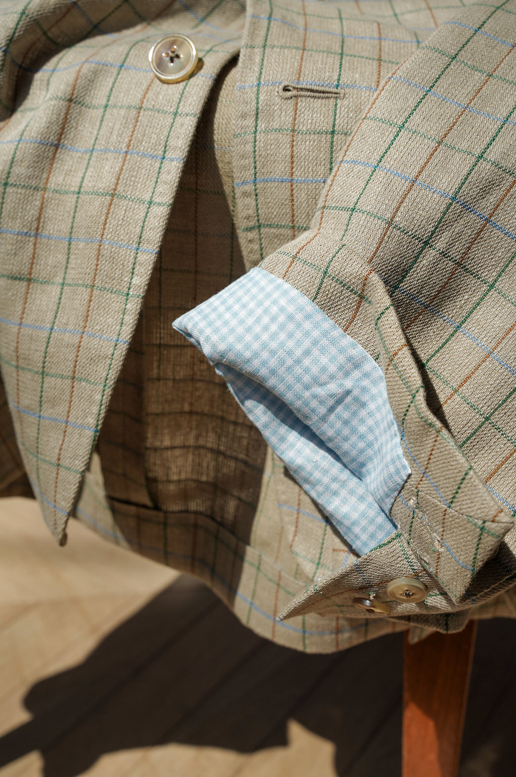 MAATEE&SONS "HENRI" [生成りTATTERSALL]
