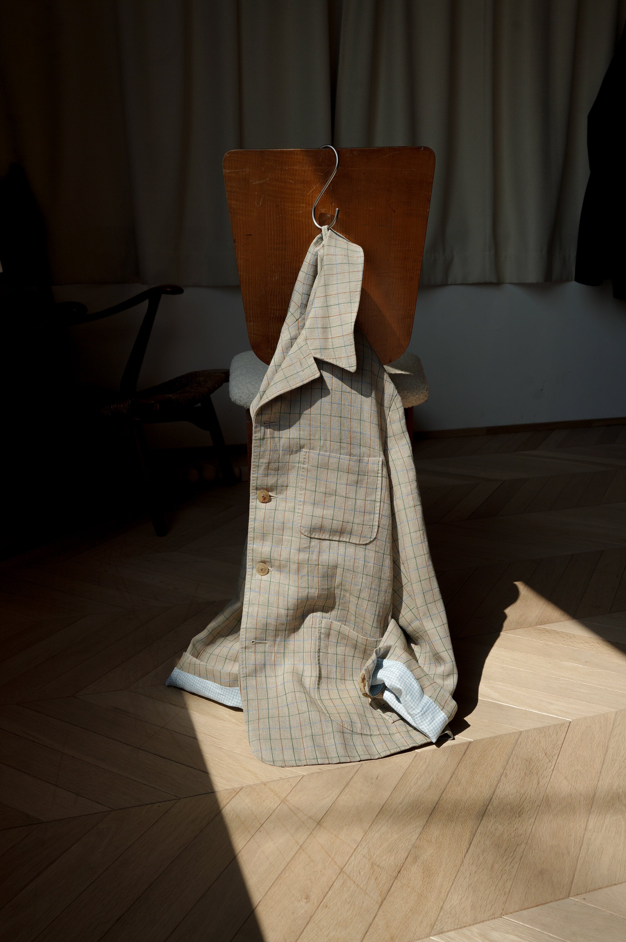 MAATEE&SONS "HENRI" [生成りTATTERSALL]