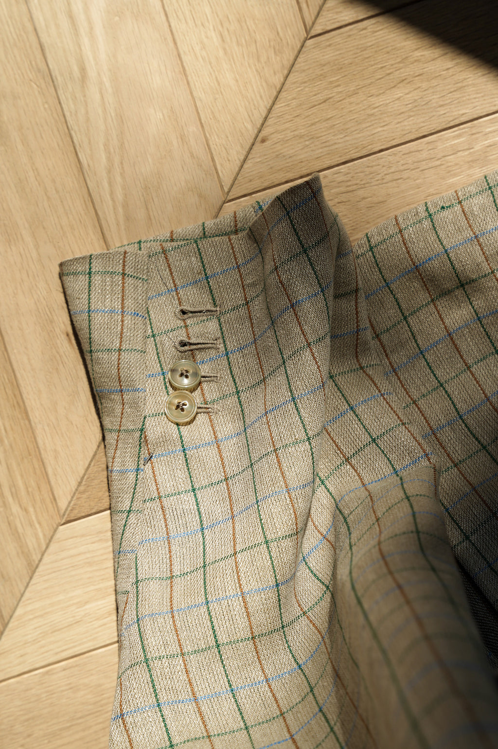 MAATEE&SONS "HENRI" [生成りTATTERSALL]