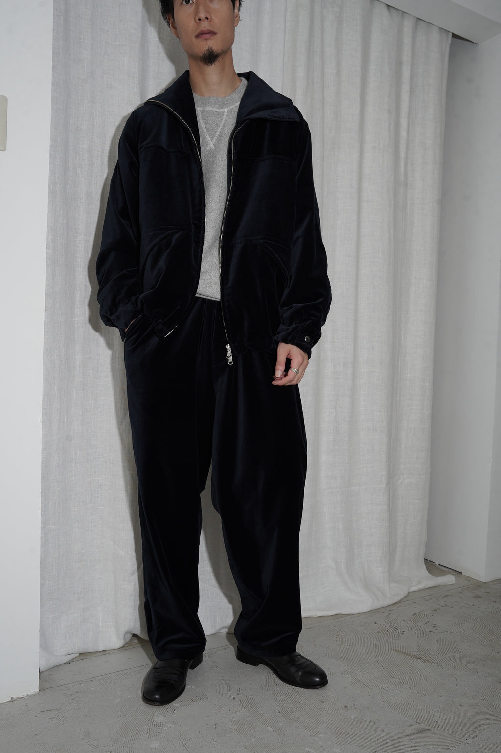 MAATEE&SONS "TRAINING PANTS" [NAVY]