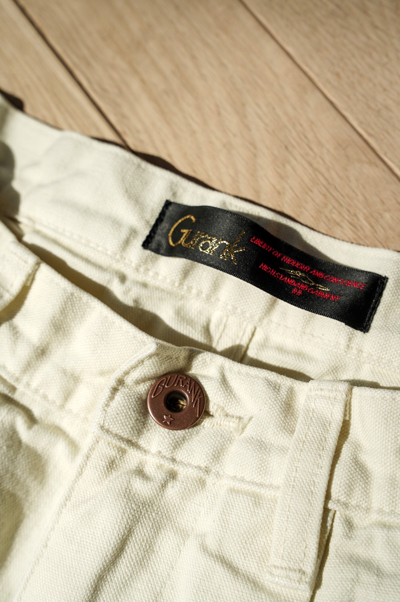 Gurank "CH Cargo Shorts" [OFF WHITE]