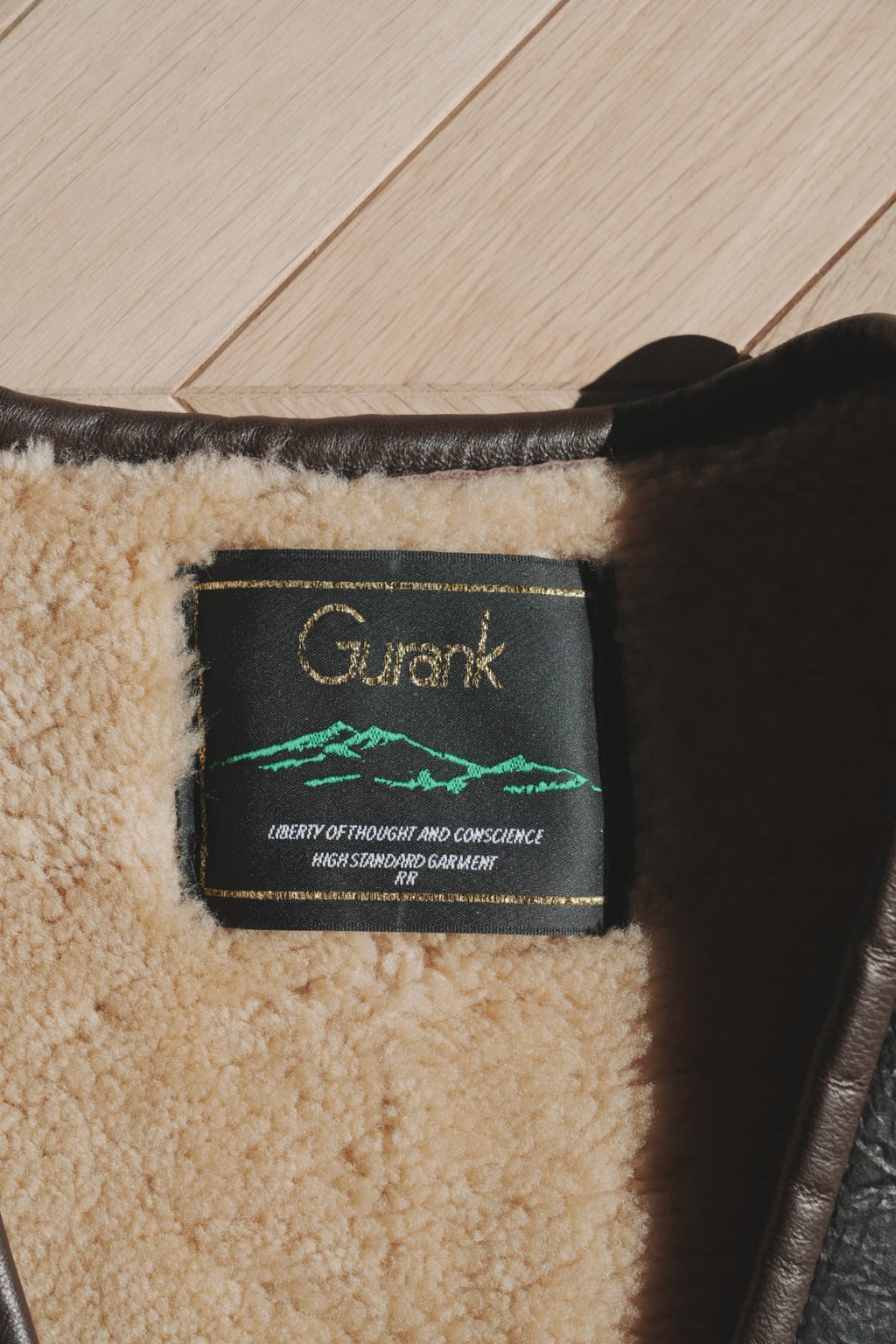 Gurank "Sheepskin Reversible Vest"