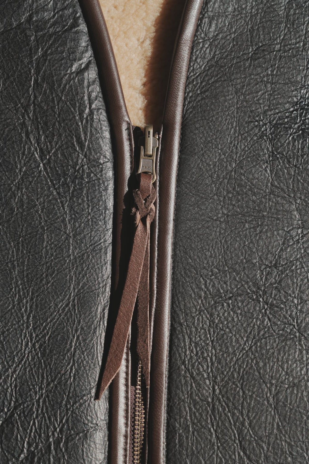 Gurank "Sheepskin Reversible Vest"