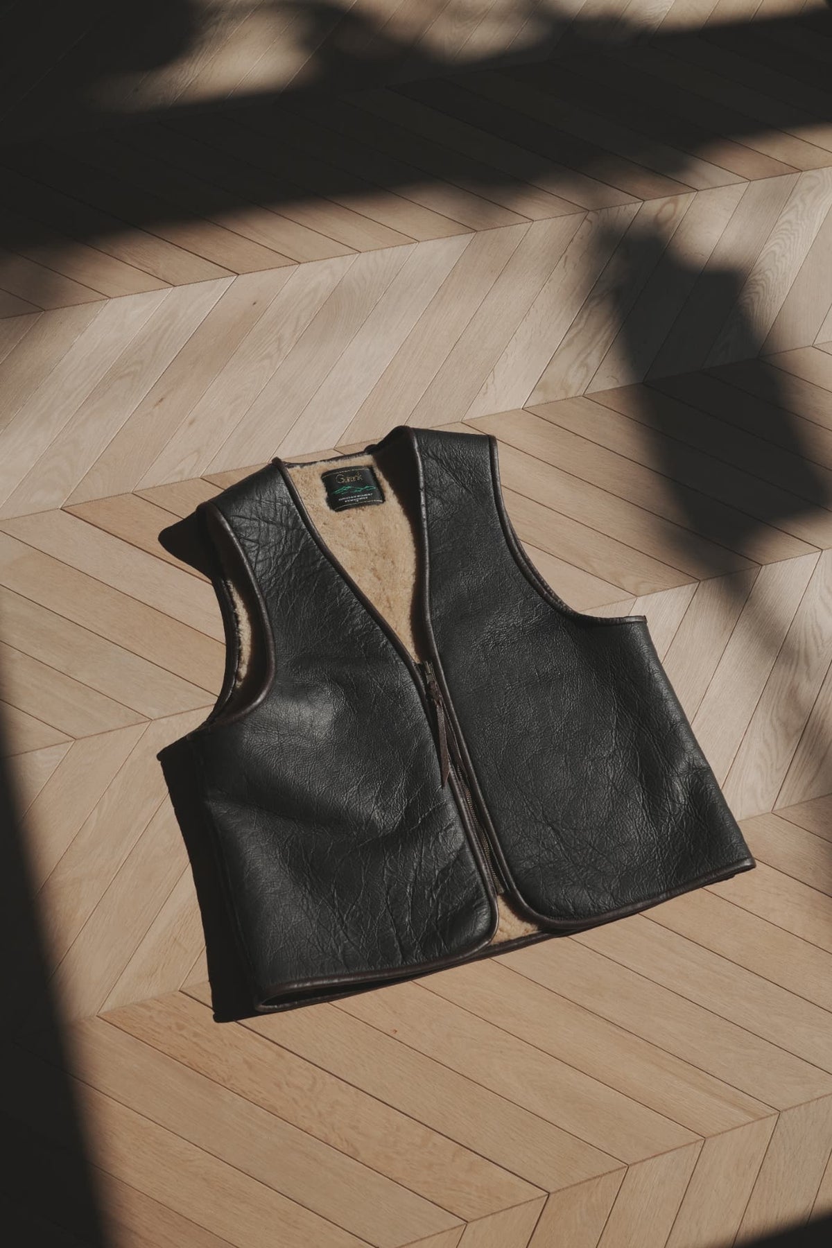 Gurank "Sheepskin Reversible Vest"