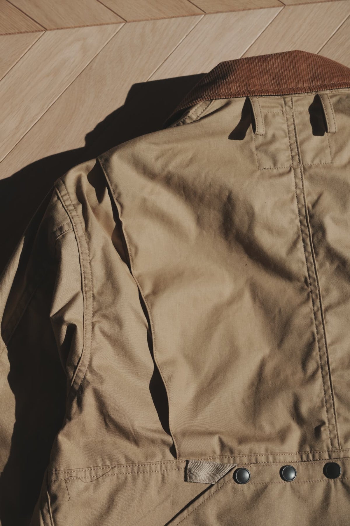 Gurank "Oiled Cotton Fishing JK" [BEIGE]