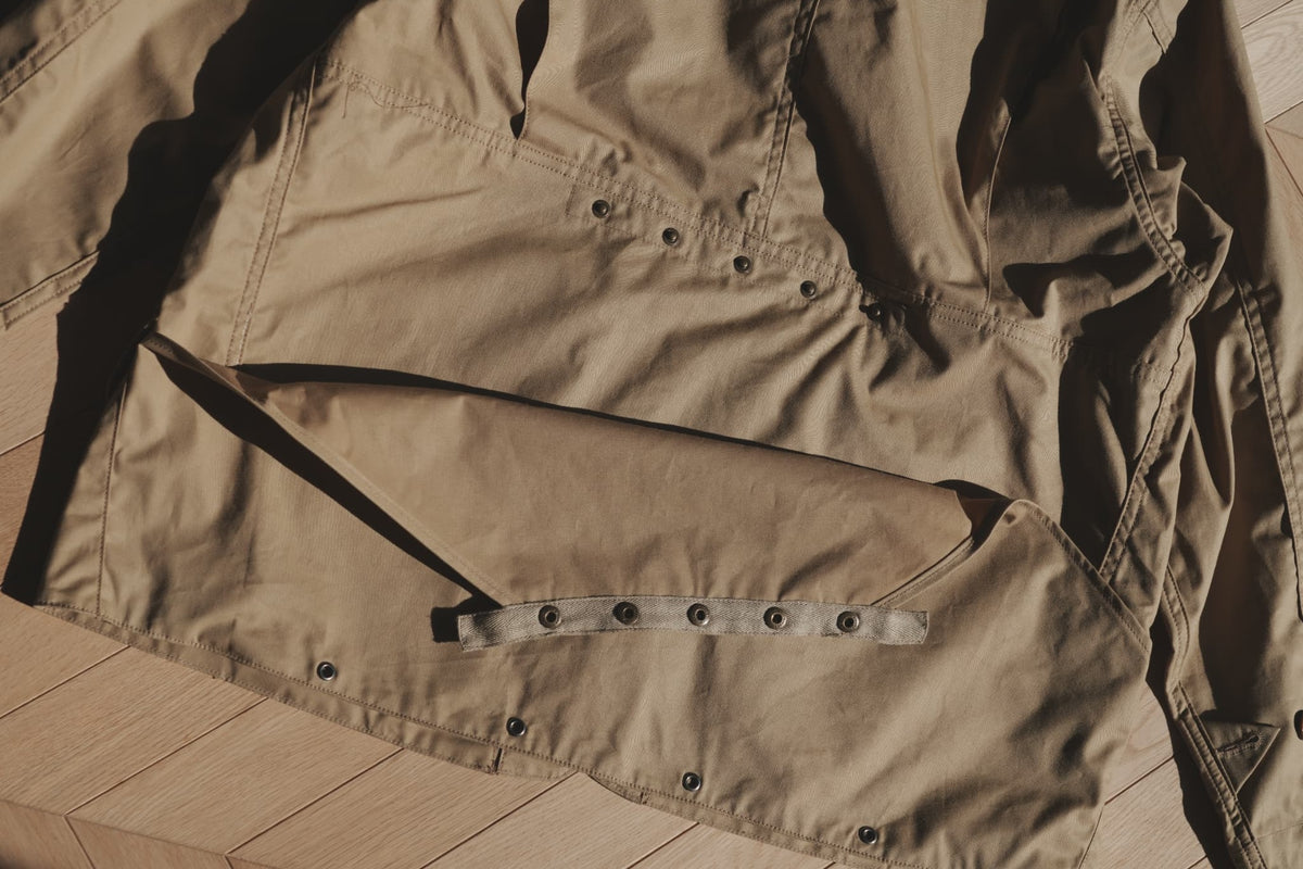 Gurank "Oiled Cotton Fishing JK" [BEIGE]