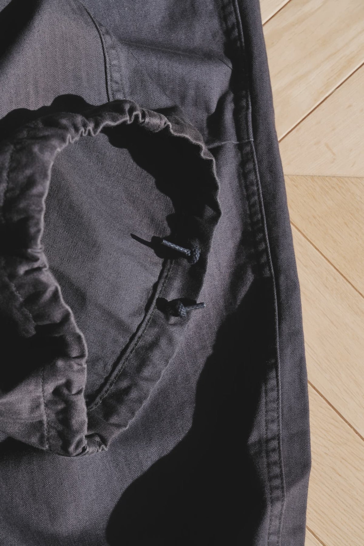 Gurank "Herringbone Cargo Pants" [NAVY]