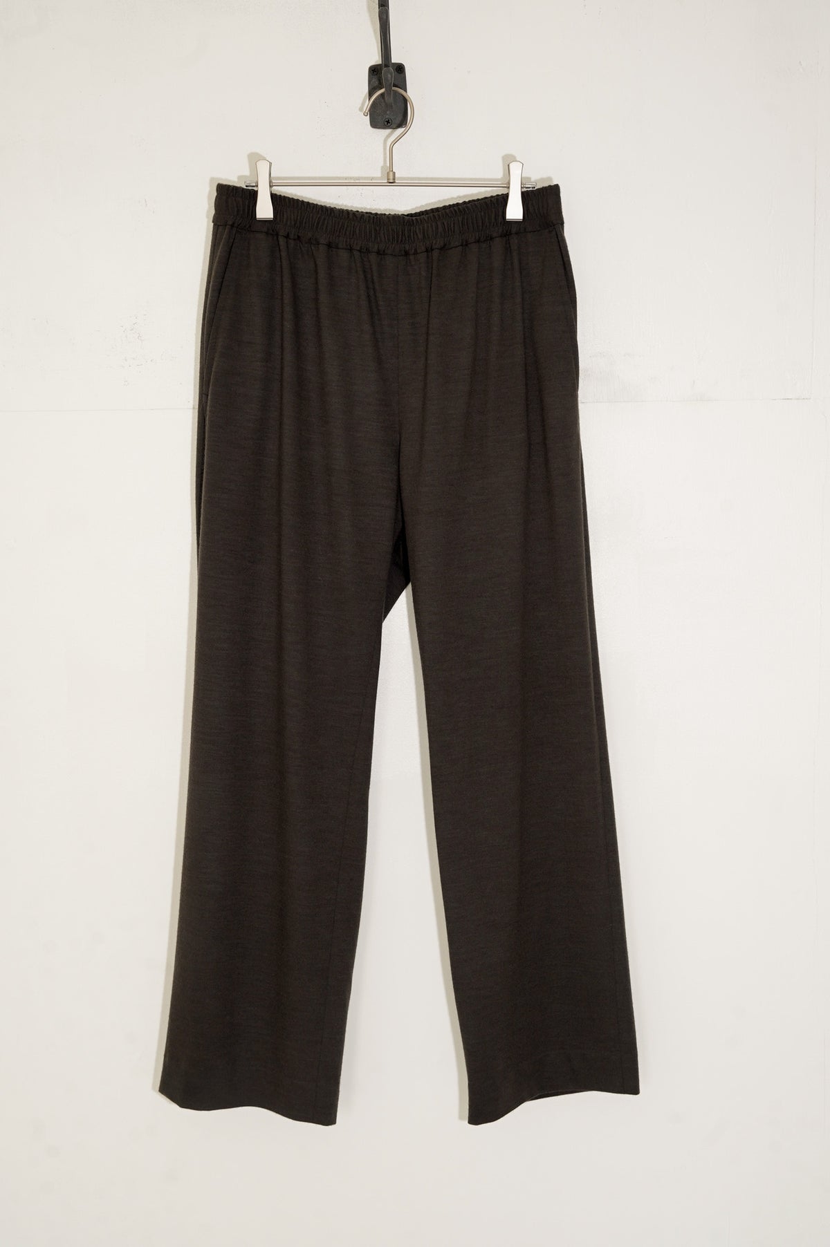 KANEMASA PHIL. "36G cashmere easy pants" [Shetland Grey]
