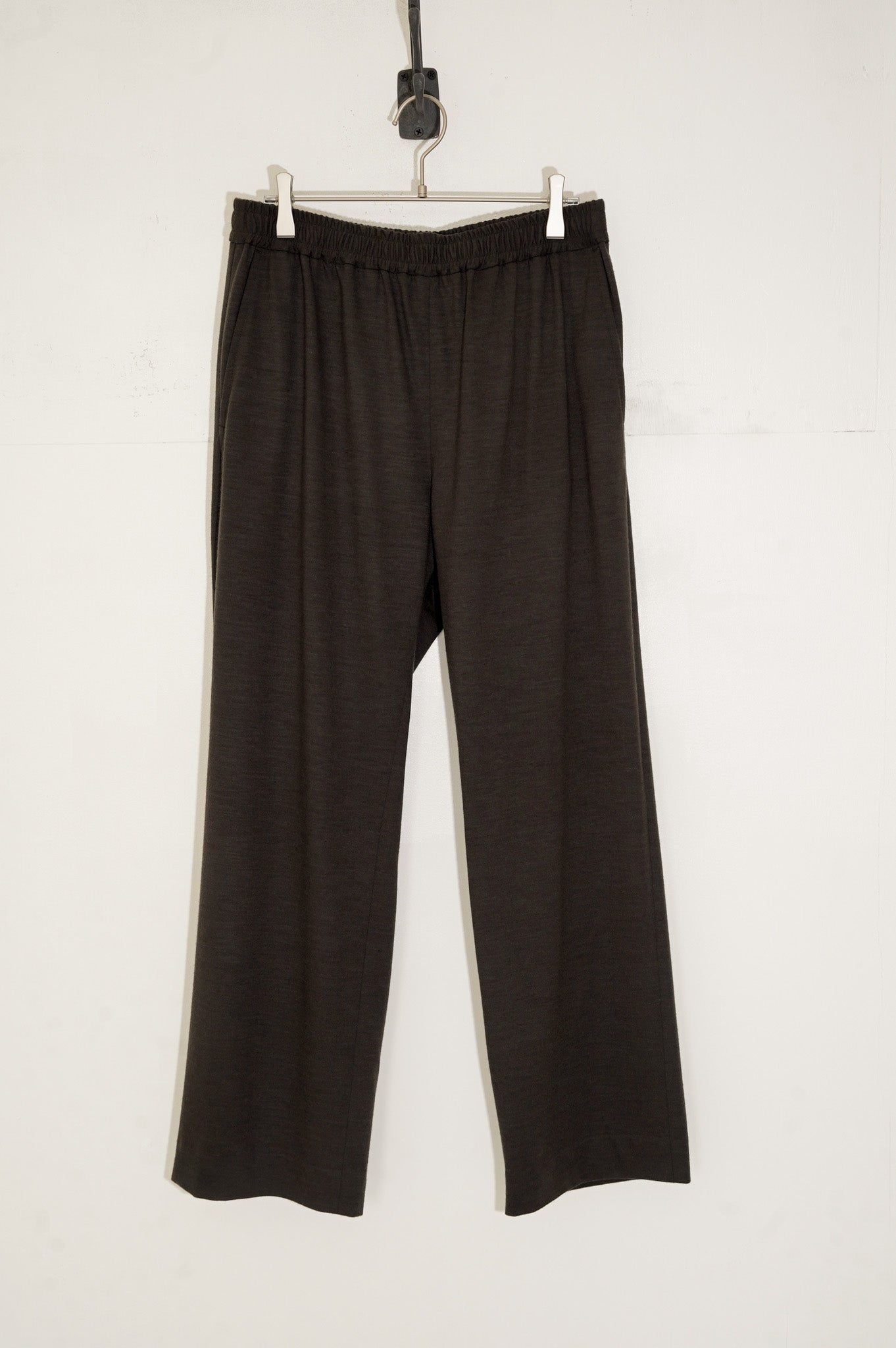 KANEMASA PHIL. "36G cashmere easy pants" [Shetland Grey]