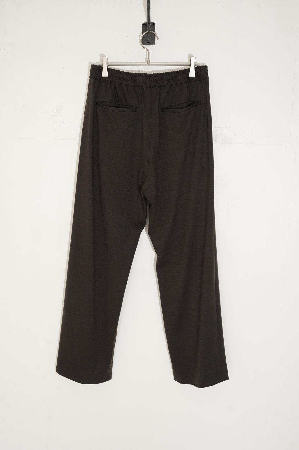 KANEMASA PHIL. "36G cashmere easy pants" [Shetland Grey]