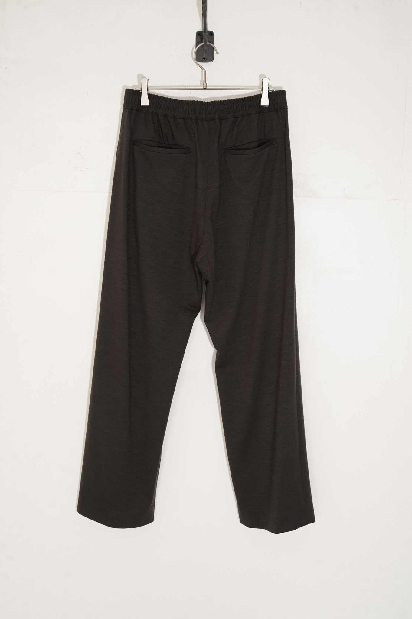 KANEMASA PHIL. "36G cashmere easy pants" [Shetland Grey]