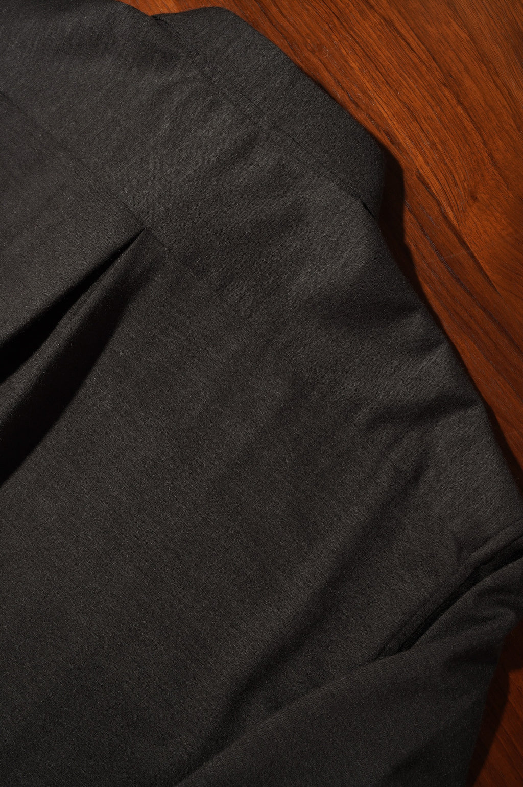 KANEMASA PHIL. "36G cashmere ideal shirt" [Shetland Grey]