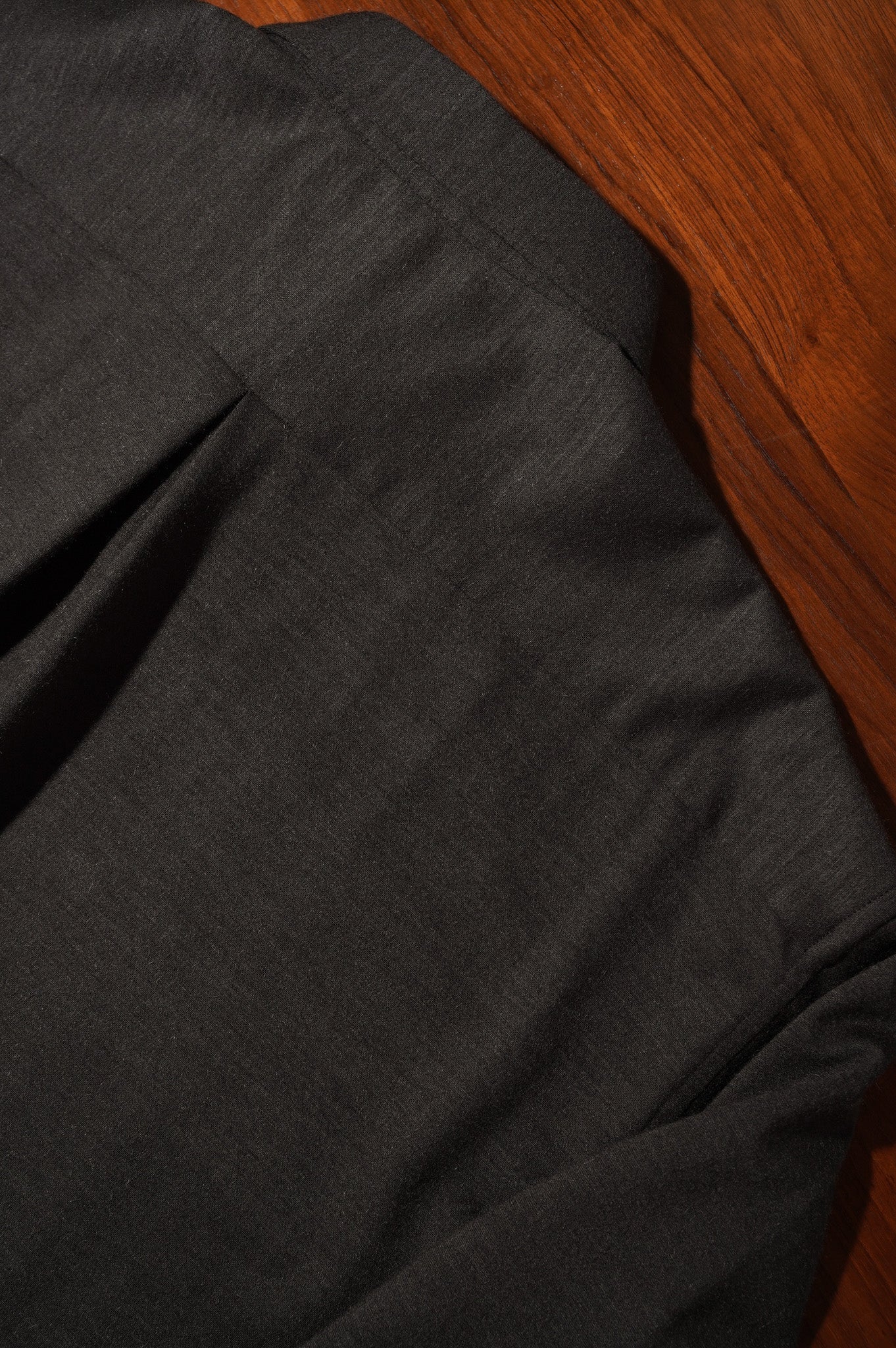 KANEMASA PHIL. "36G cashmere ideal shirt" [Shetland Grey]