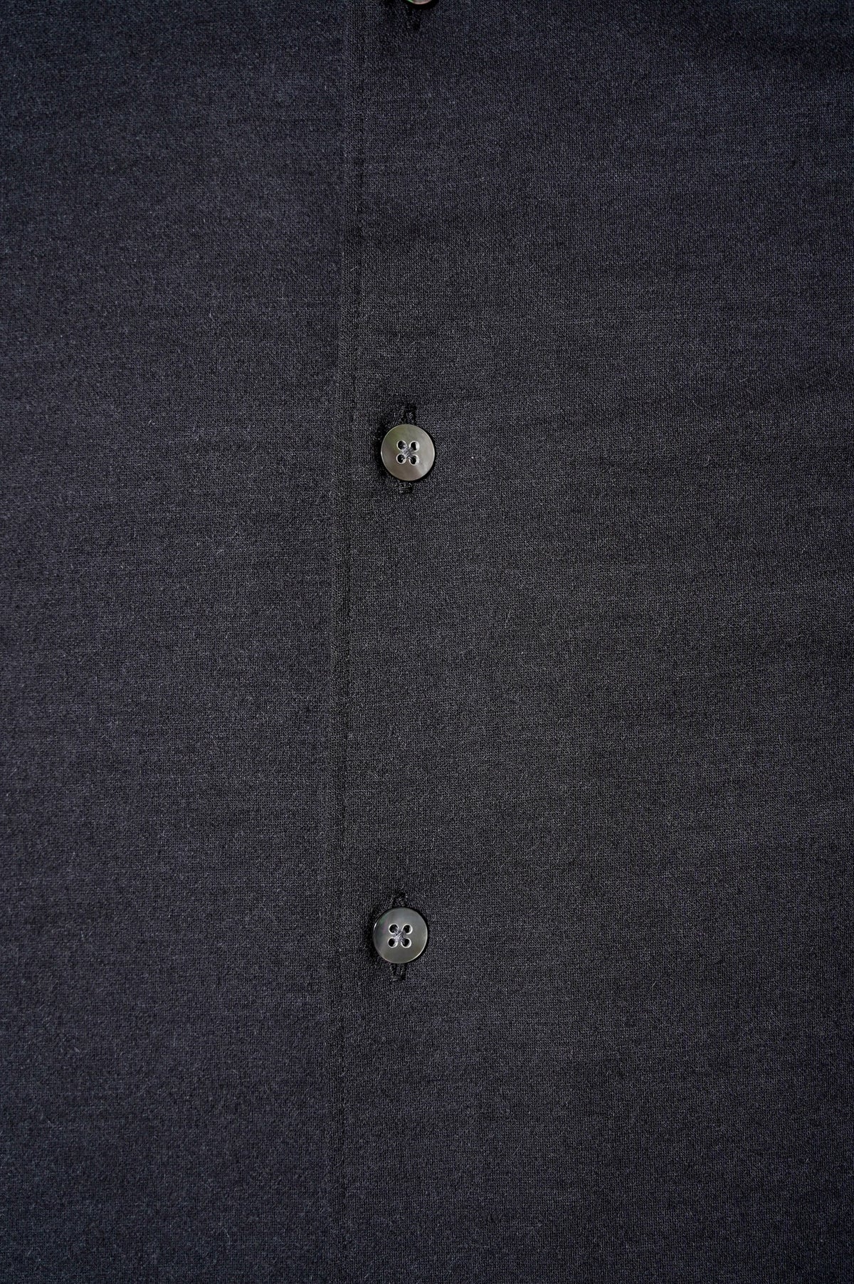 KANEMASA PHIL. "36G cashmere ideal shirt" [Goose Grey]