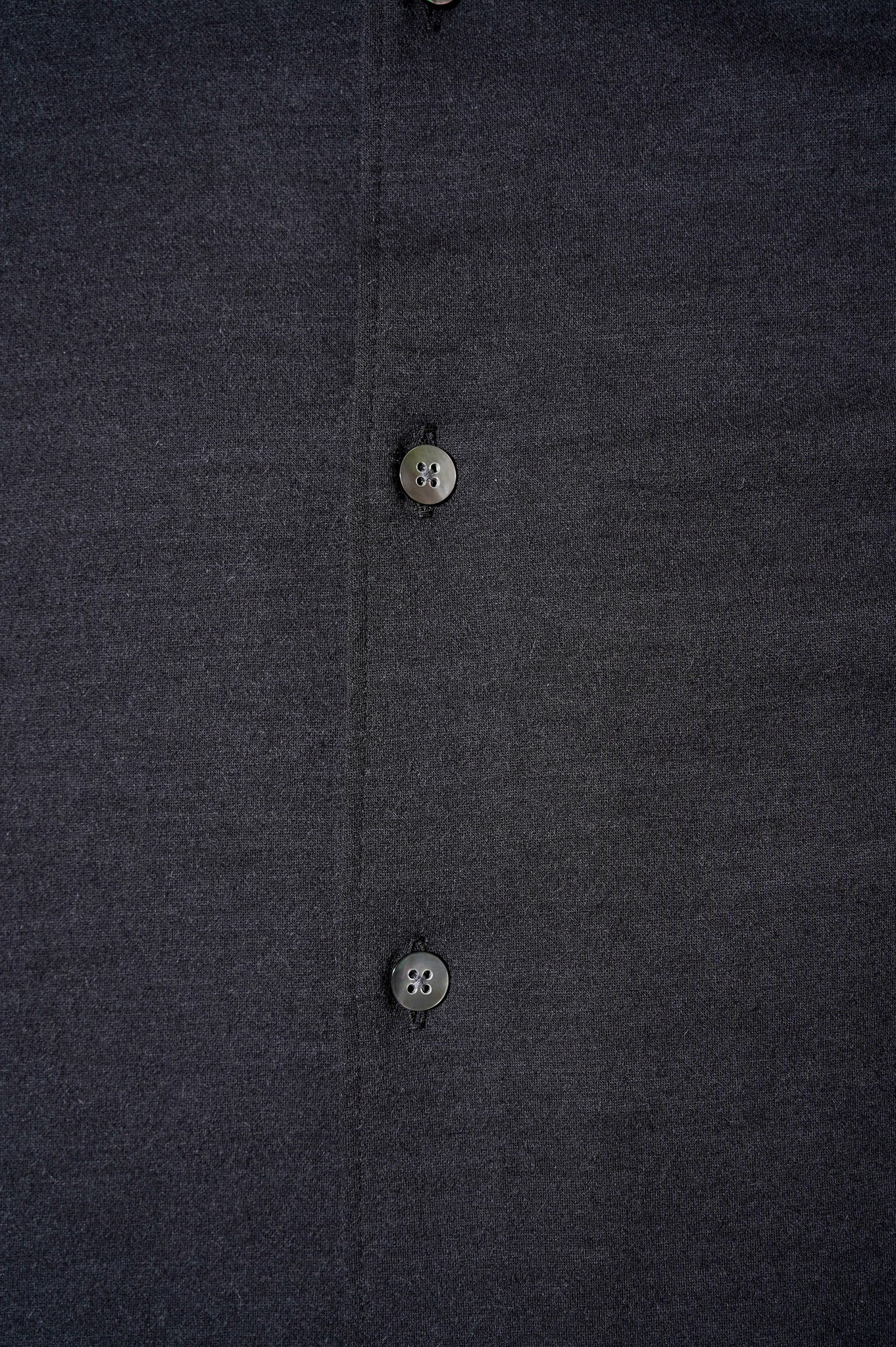 KANEMASA PHIL. "36G cashmere ideal shirt" [Goose Grey]