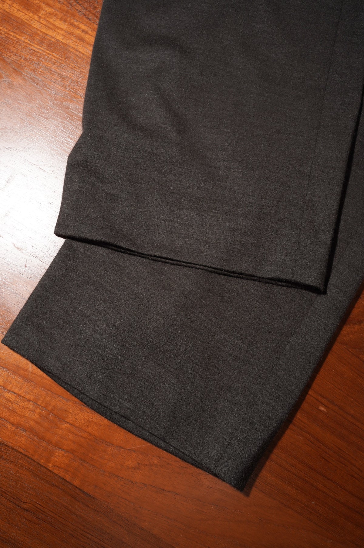 KANEMASA PHIL. "36G cashmere easy pants" [Shetland Grey]