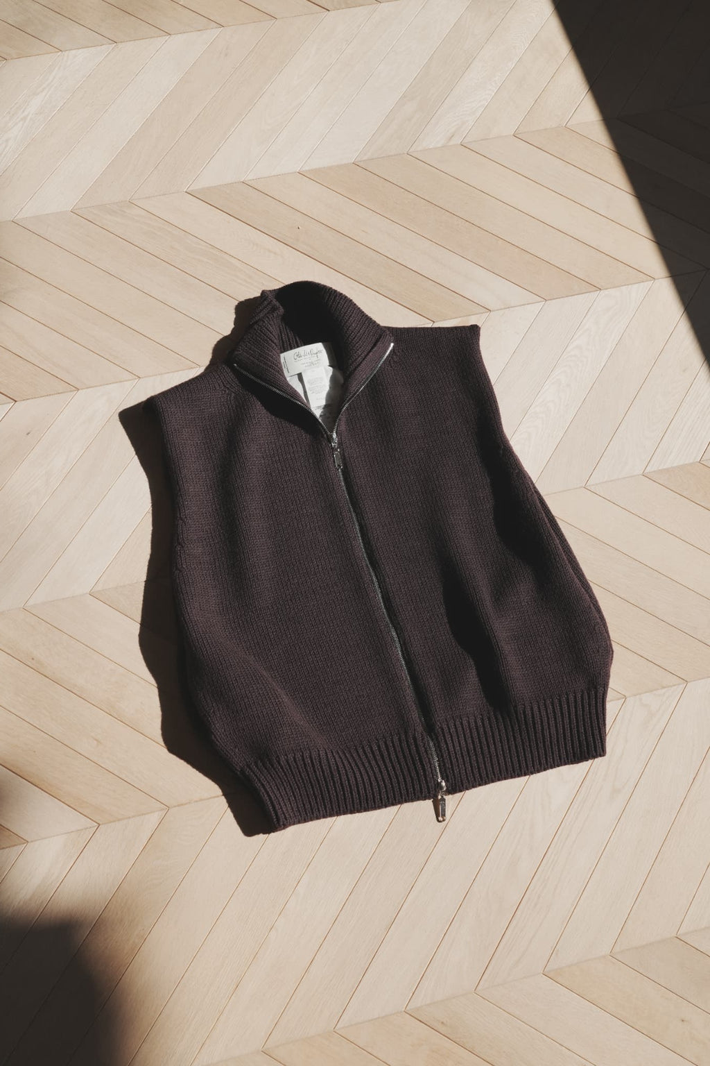 Olde H & Daughter "Wool Drivers Vest" [CHESTNUT]