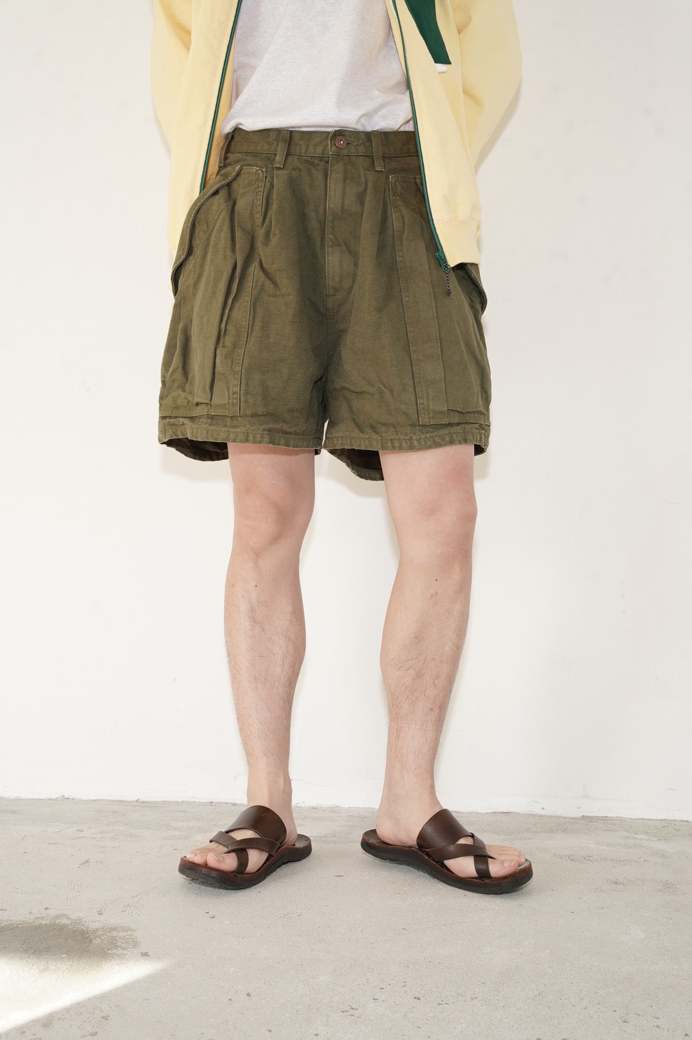Gurank "CH Cargo Shorts" [KHAKI]