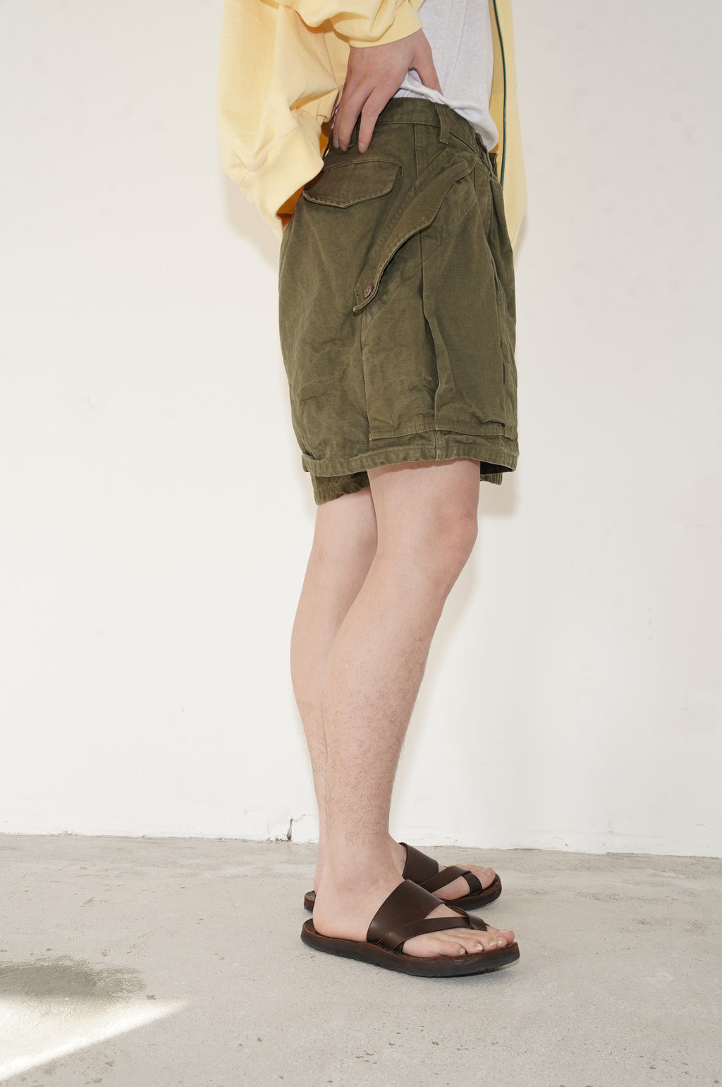Gurank "CH Cargo Shorts" [KHAKI]