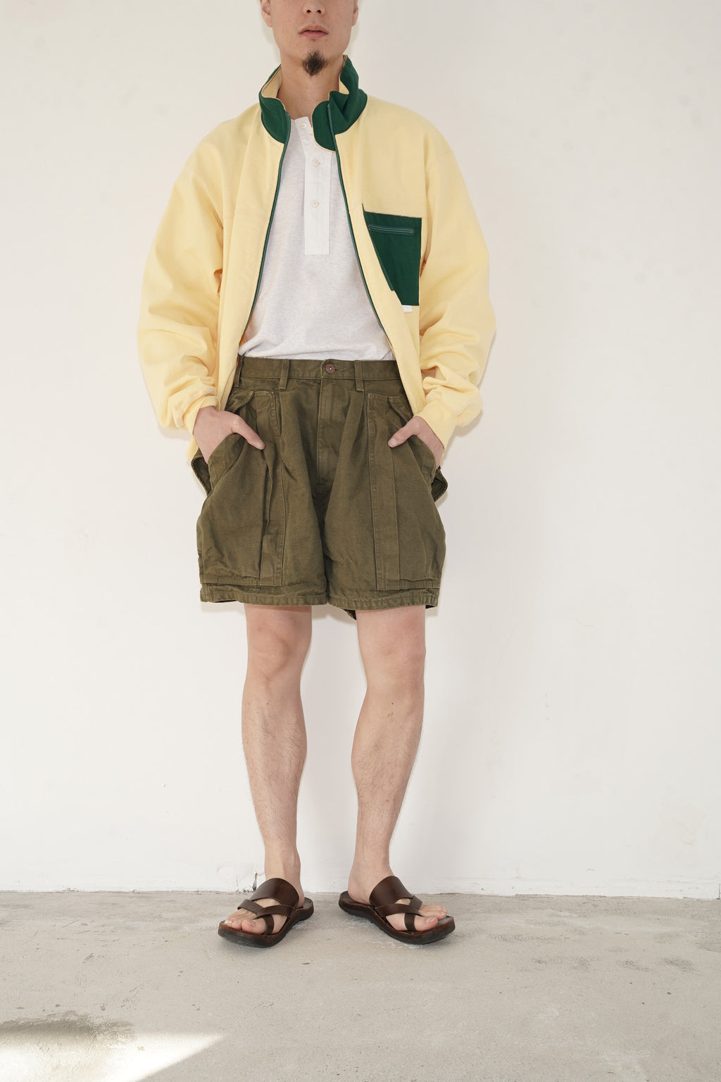 Gurank "CH Cargo Shorts" [KHAKI]