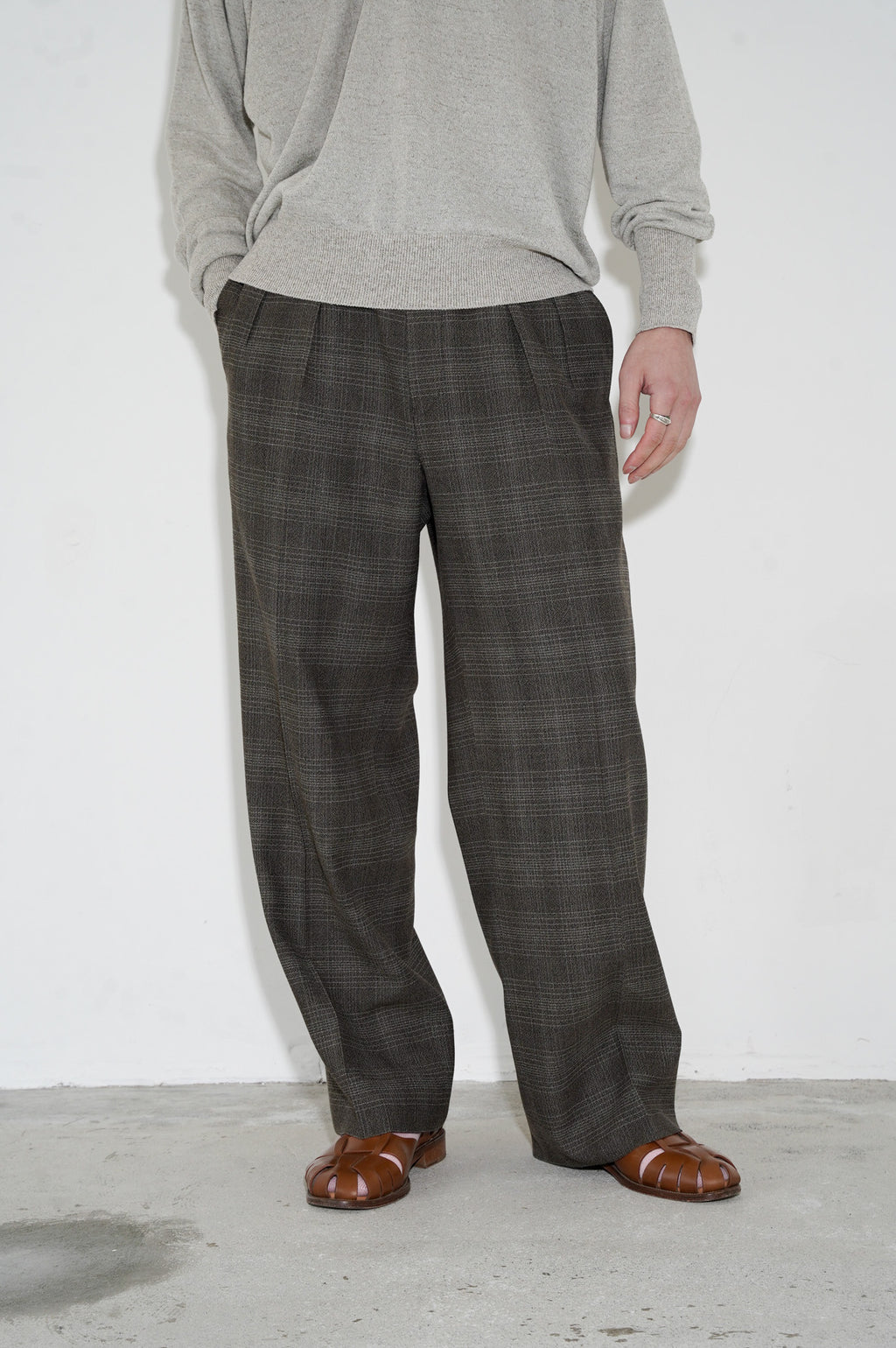 MAATEE&SONS "jeffery" [summer tweed mix]