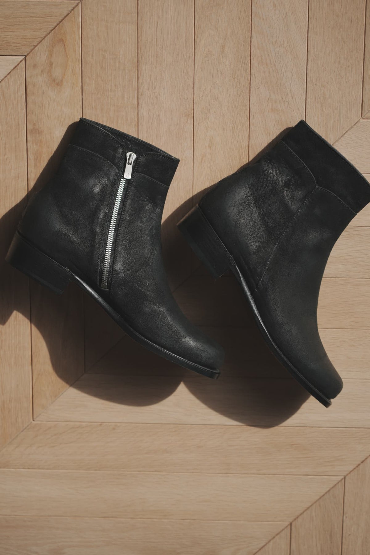 Post Production "Side Zip Boots" [BLACK]