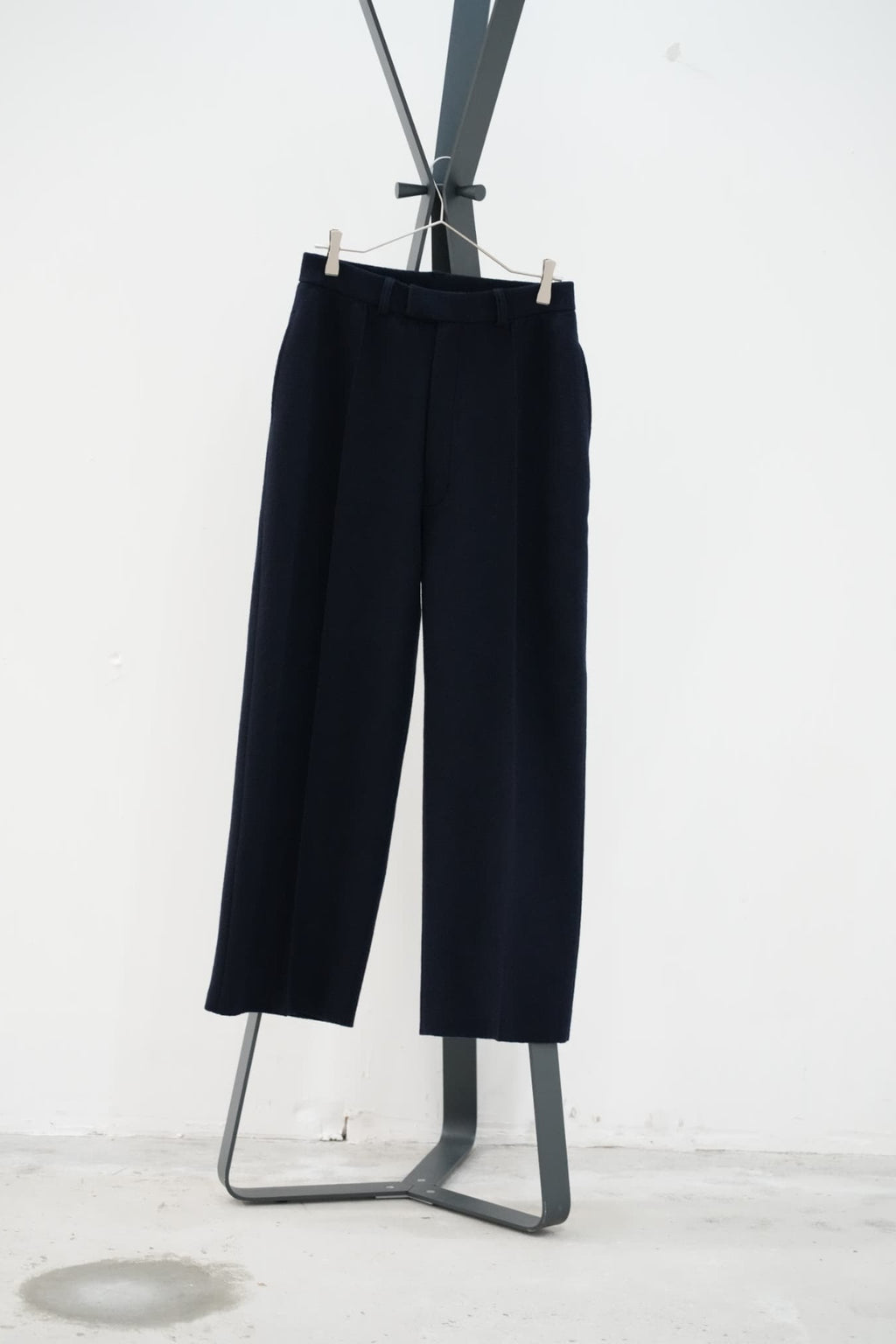 OLDE H & DAUGHTER "BOILED WOOL SLACKS" [MID NIGHT]