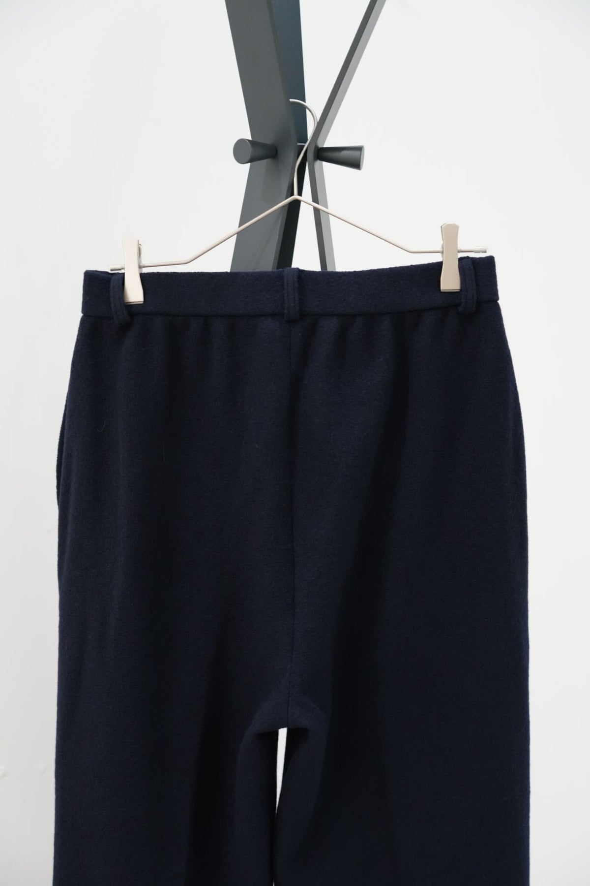 OLDE H & DAUGHTER "BOILED WOOL SLACKS" [MID NIGHT]