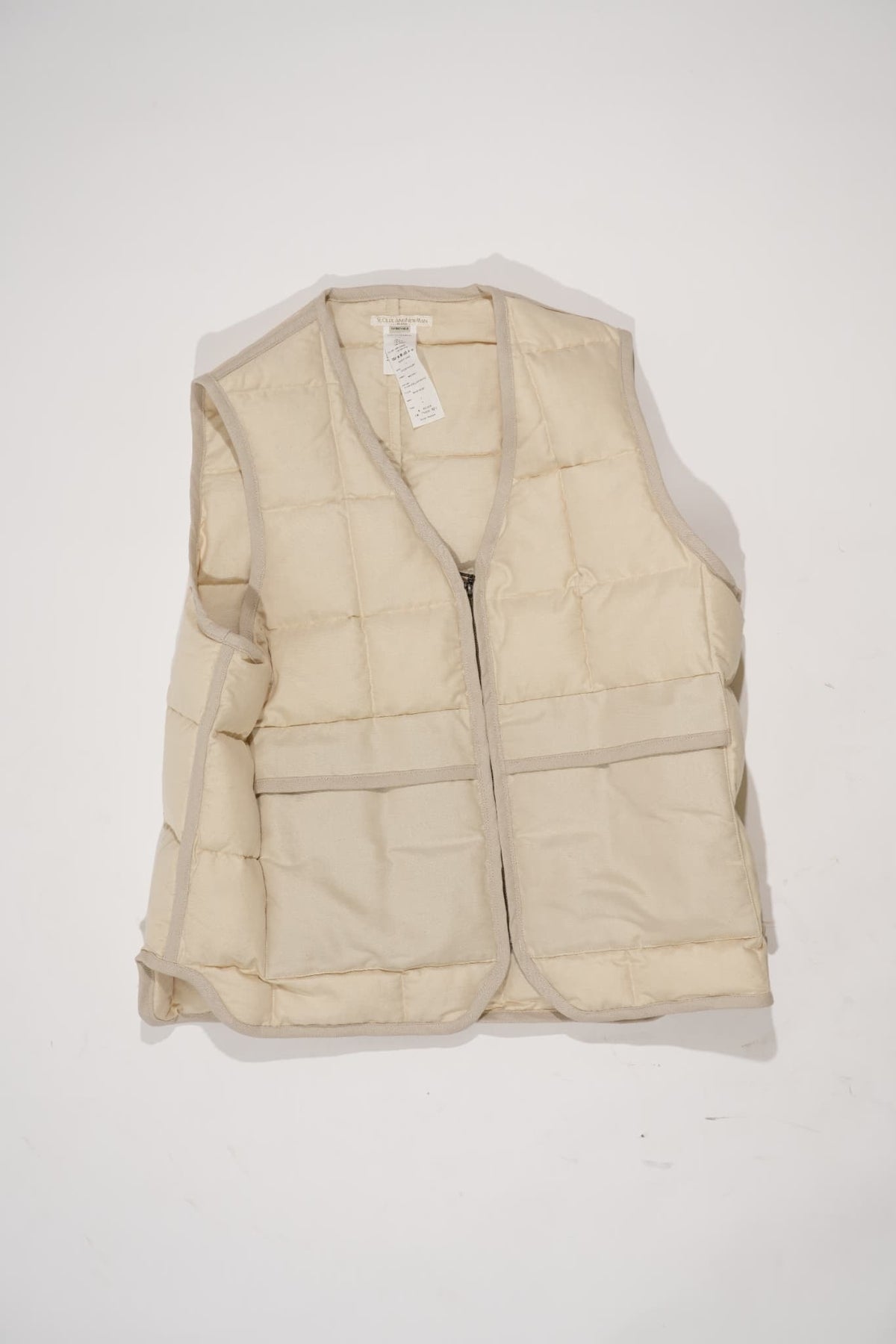 YE OLDE AND NEWMAN -RANDONNEUR- "DOWN VEST" [SAND BEIGE]