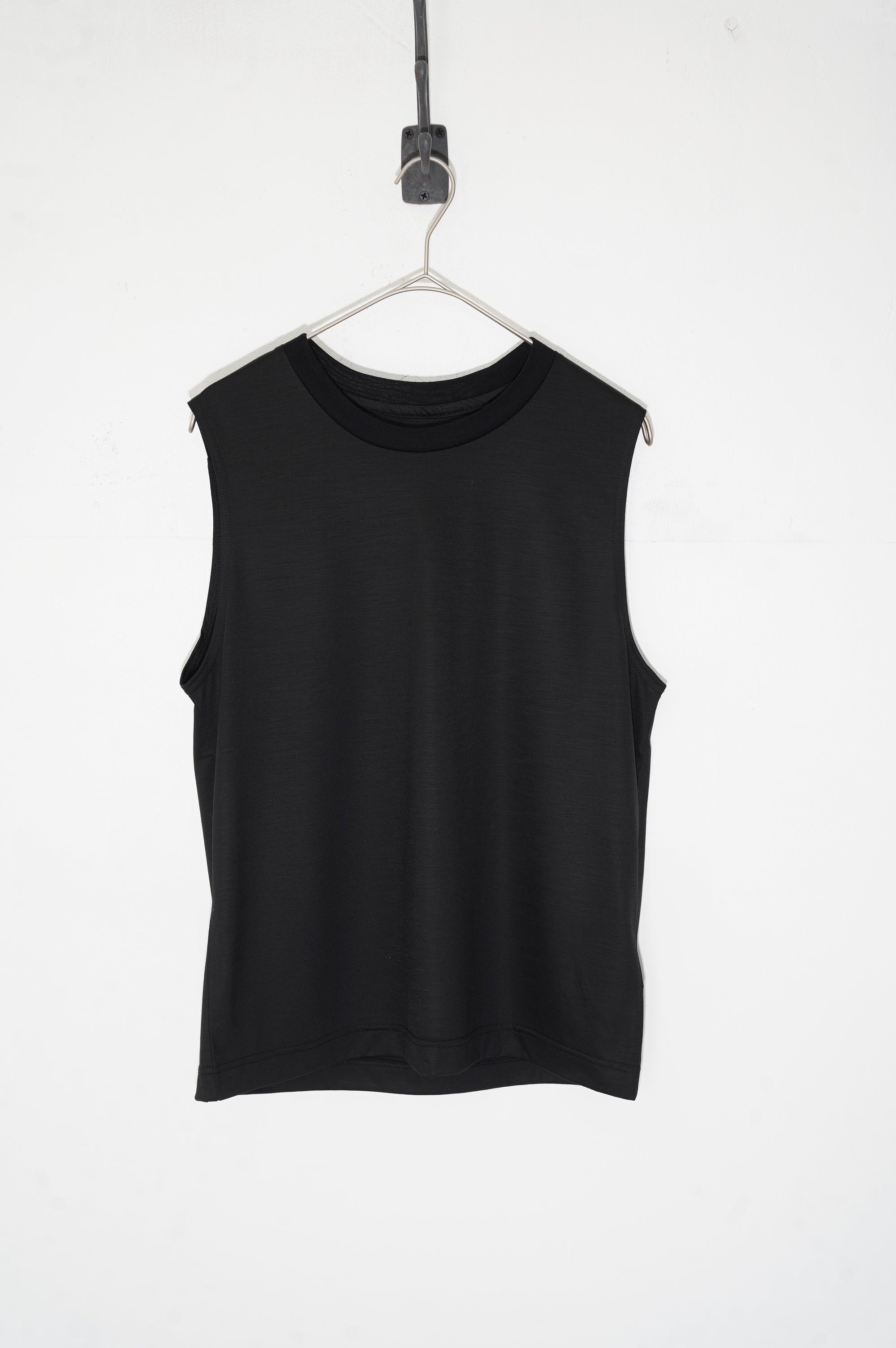 KANEMASA PHIL. "36G Wool Sleeveless Tee" [BLACK]