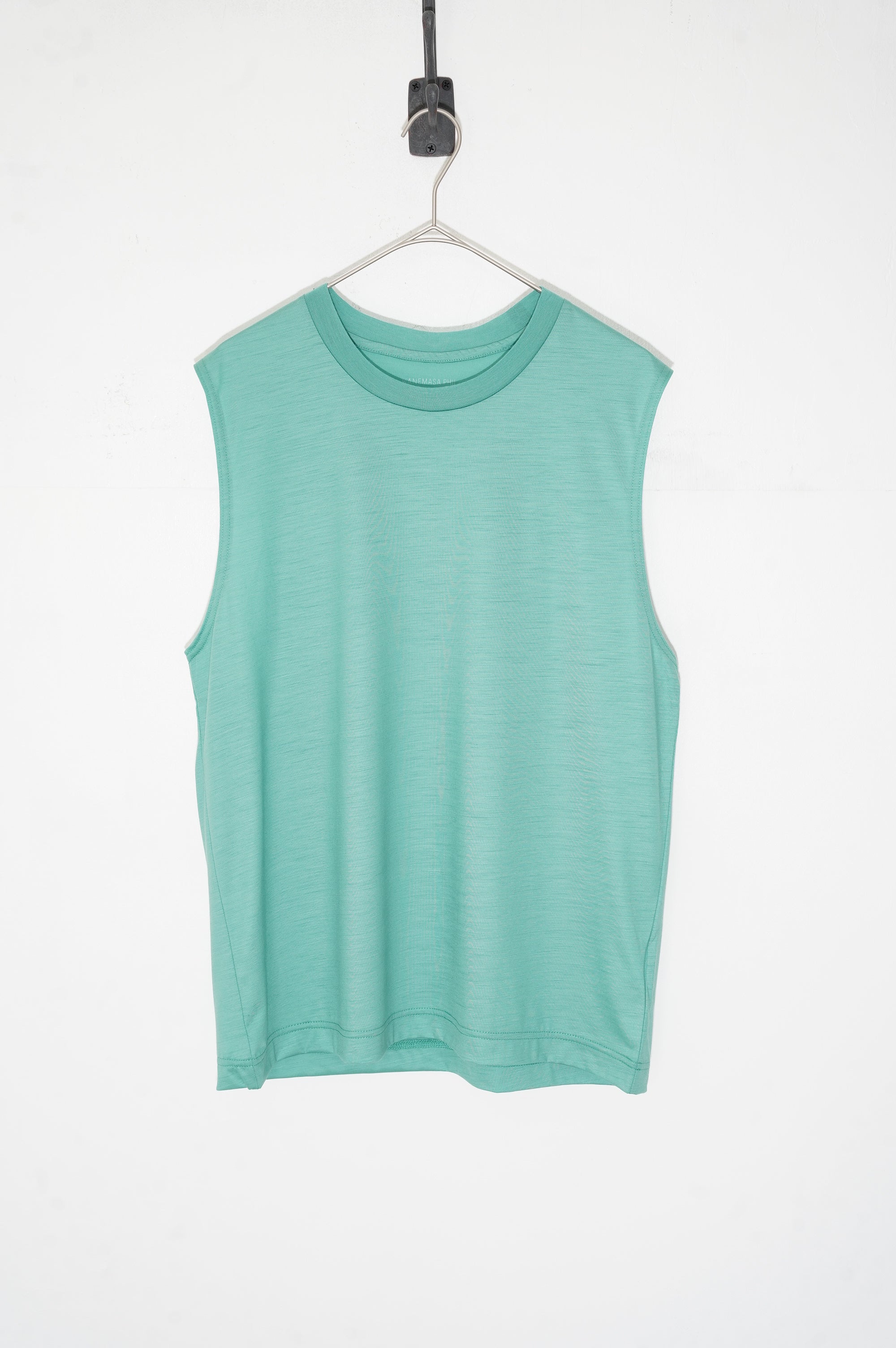 KANEMASA PHIL. "36G Wool Sleeveless Tee" [TURQUOISE]