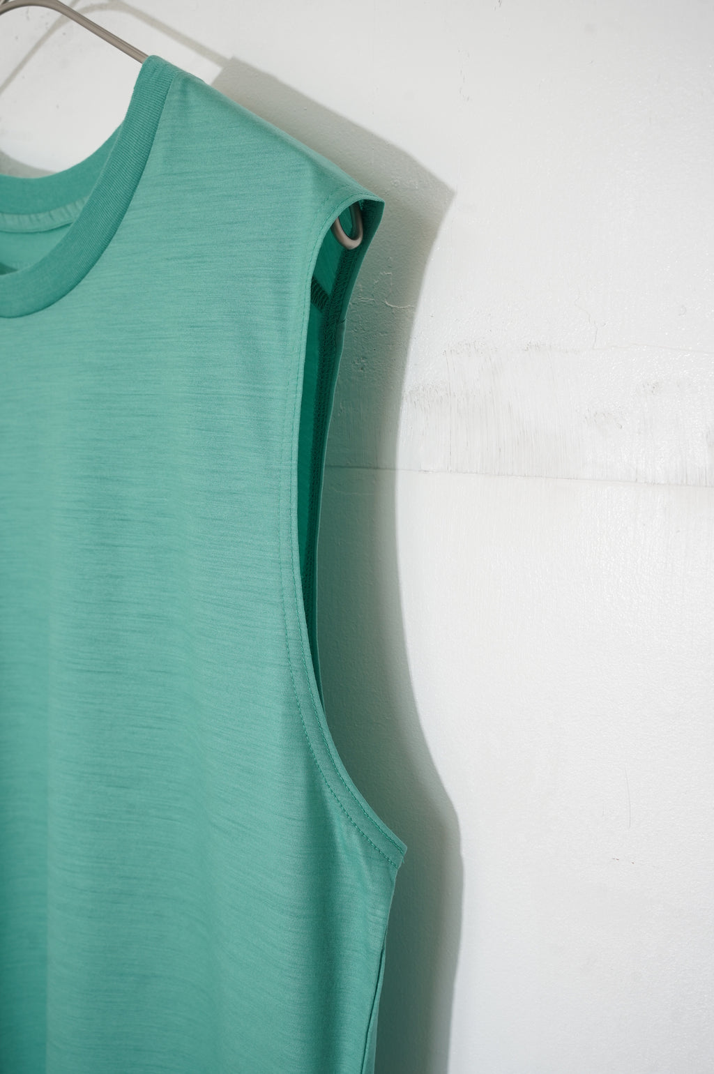 KANEMASA PHIL. "36G Wool Sleeveless Tee" [TURQUOISE]