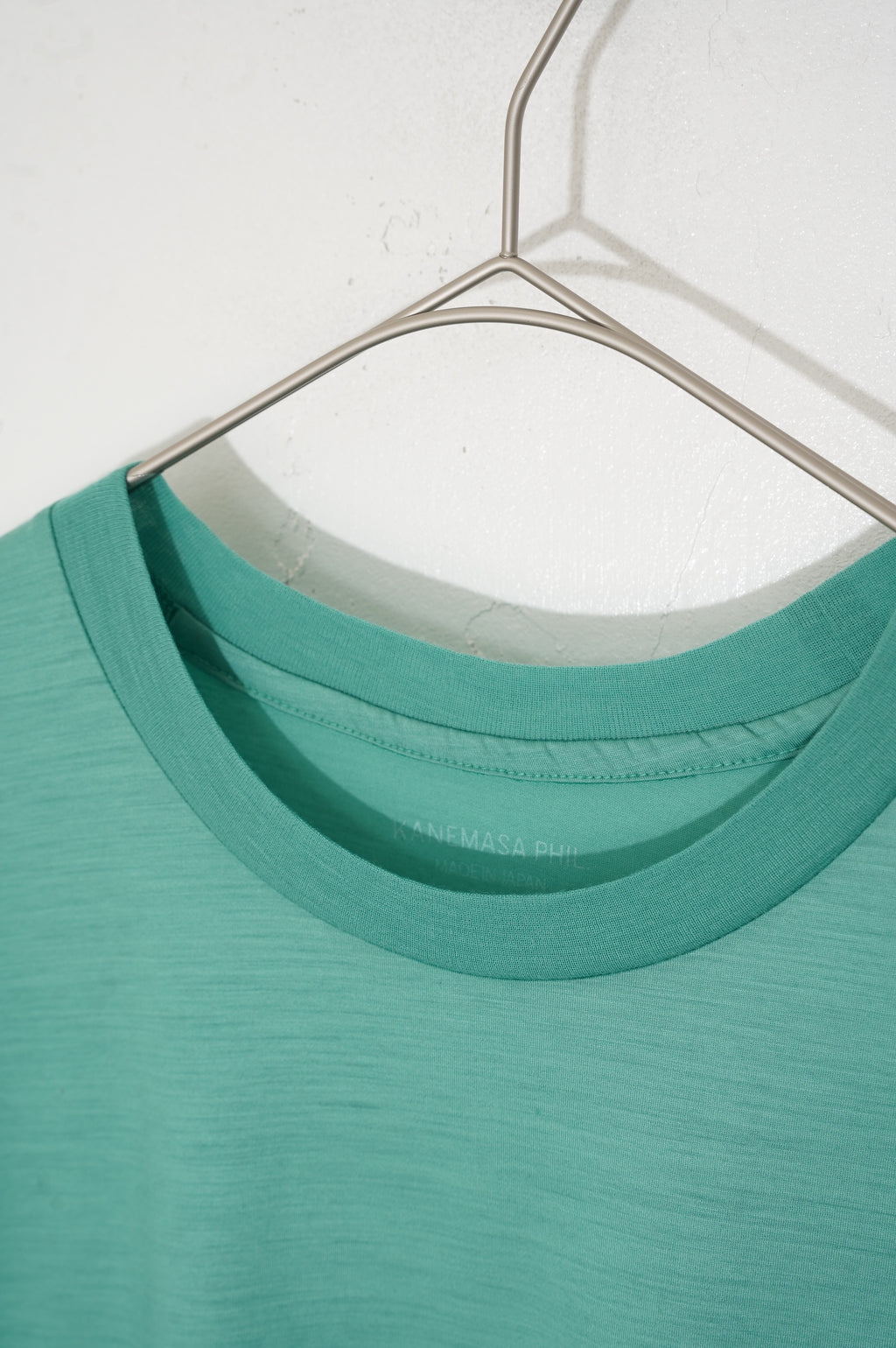 KANEMASA PHIL. "36G Wool Sleeveless Tee" [TURQUOISE]