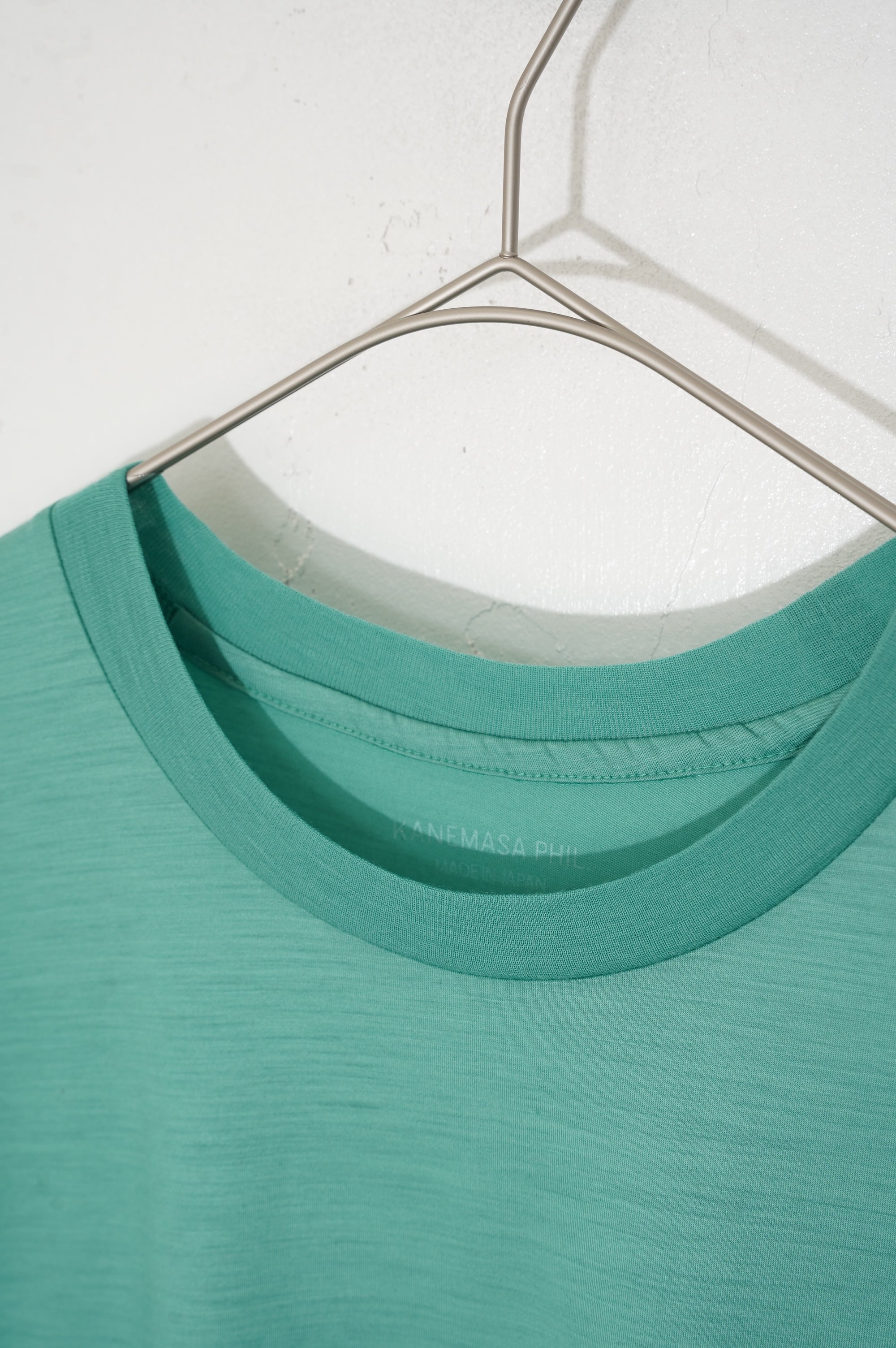 KANEMASA PHIL. "36G Wool Sleeveless Tee" [TURQUOISE]