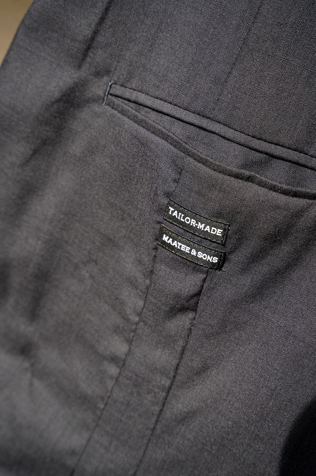 MAATEE&SONS "H WOOL MUSOU GATHER JACKET" [NAVY]
