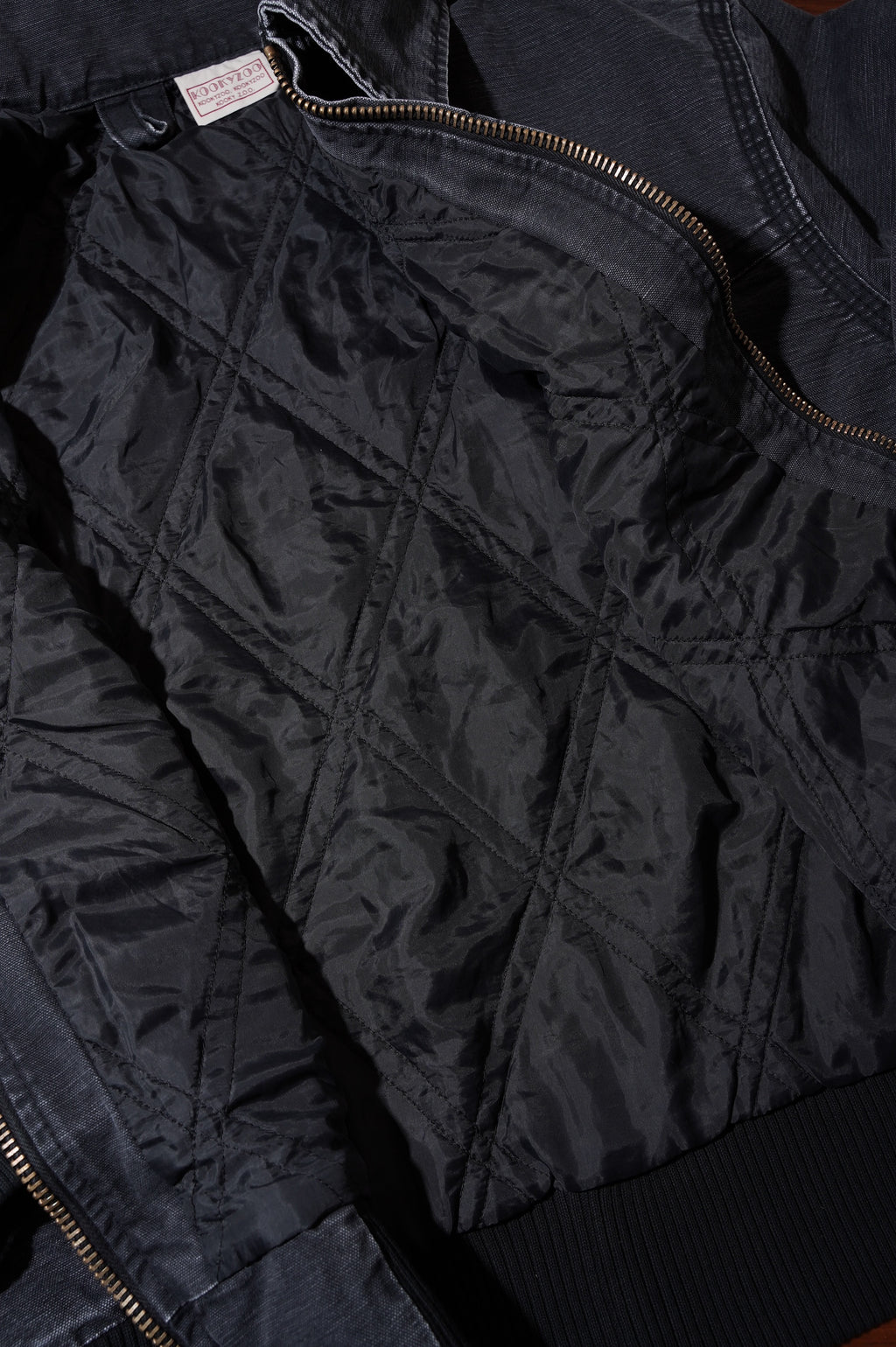KOOKY ZOO "SANTFE JACKET" [FADE BLACK]