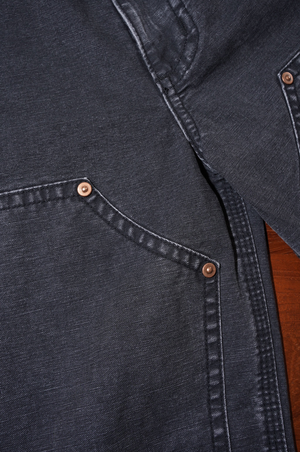 KOOKY ZOO "D.KNEE WORK PANTS" [FADE BLACK]