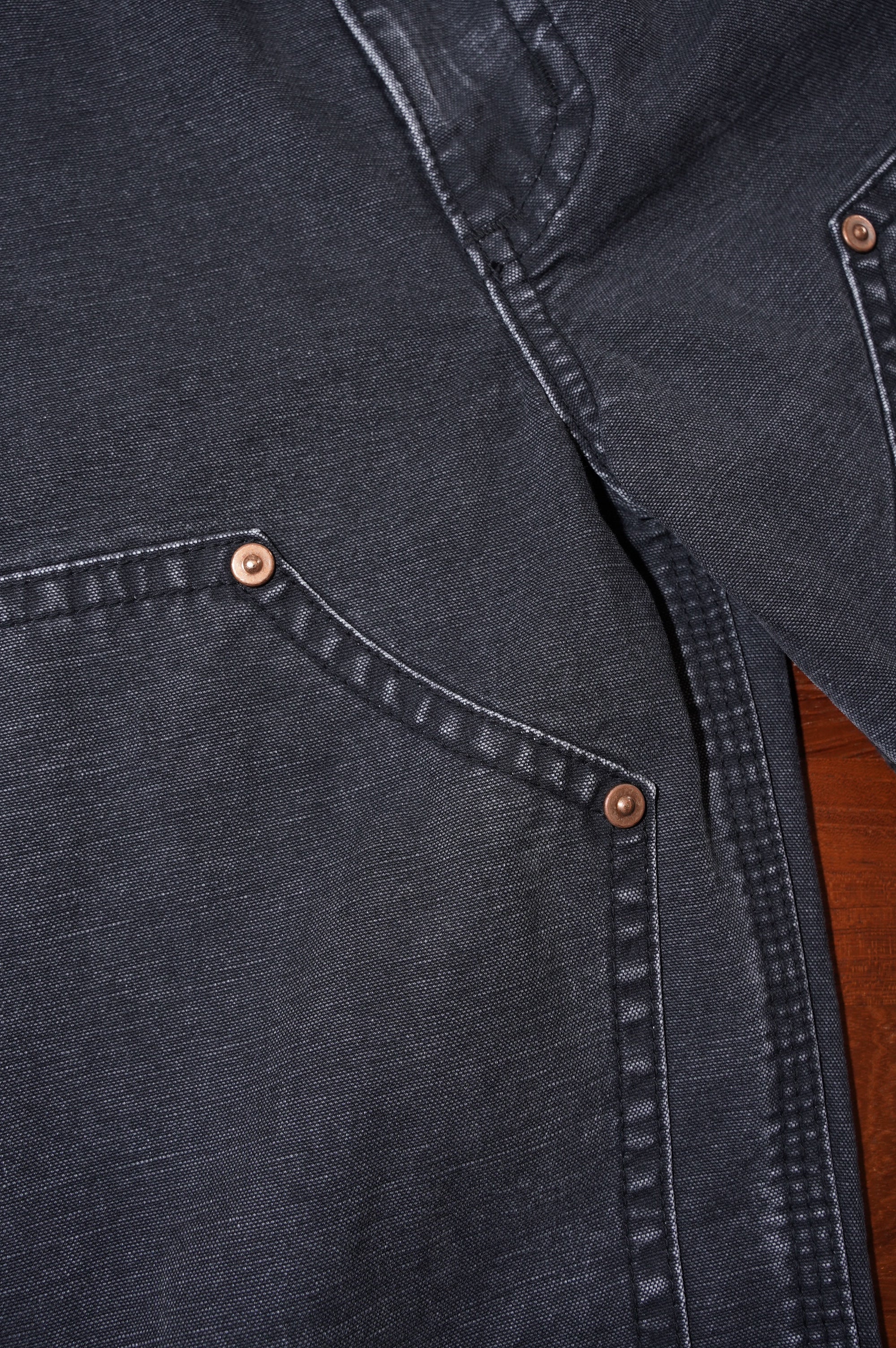 KOOKY ZOO "D.KNEE WORK PANTS" [FADE BLACK]