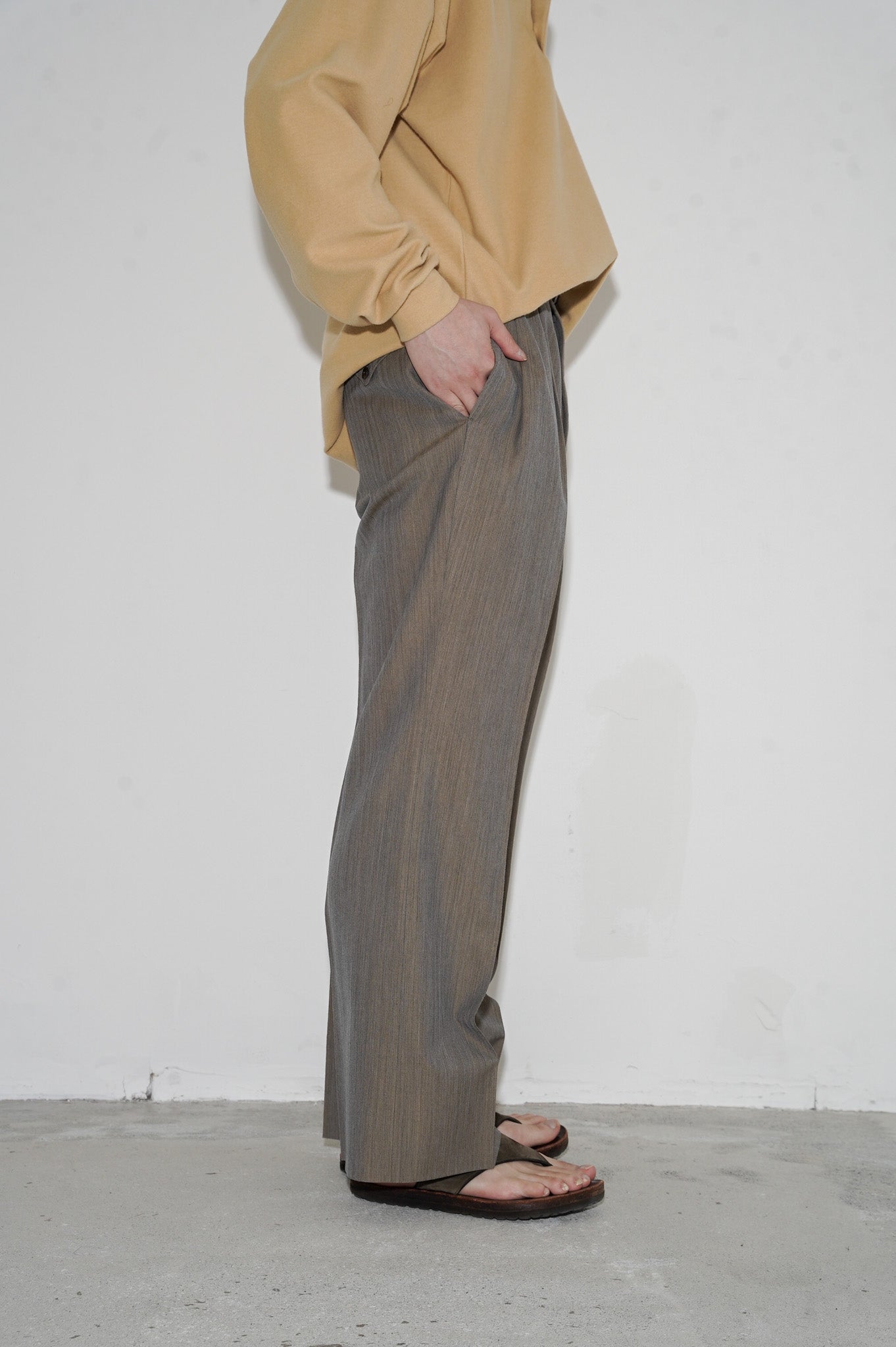 MAAATEE&SONS "SHIRAHAMA" [GRAY YELLOW]