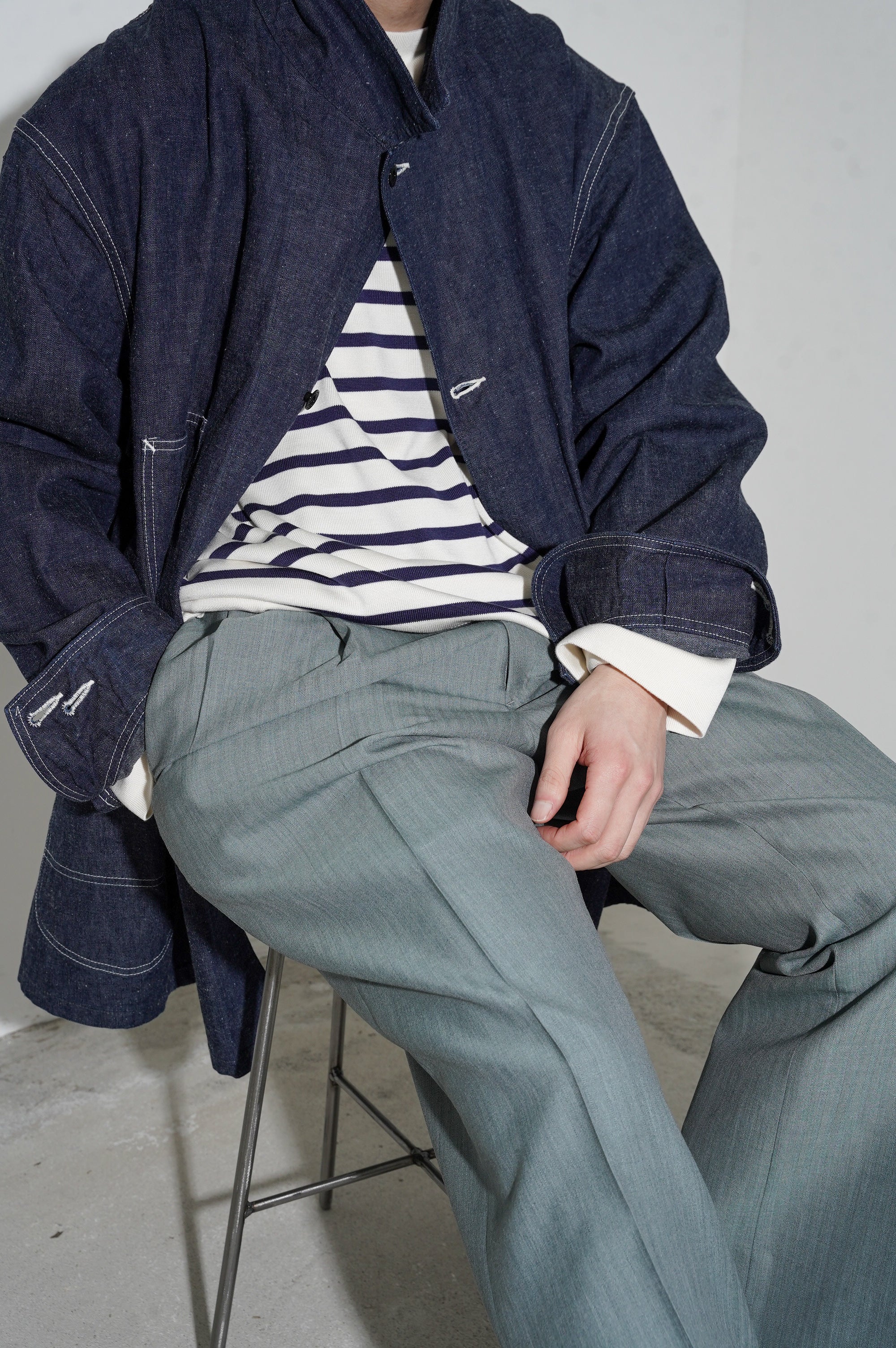 MAATEE&SONS "SHIRAHAMA" [BLUE GRAY]