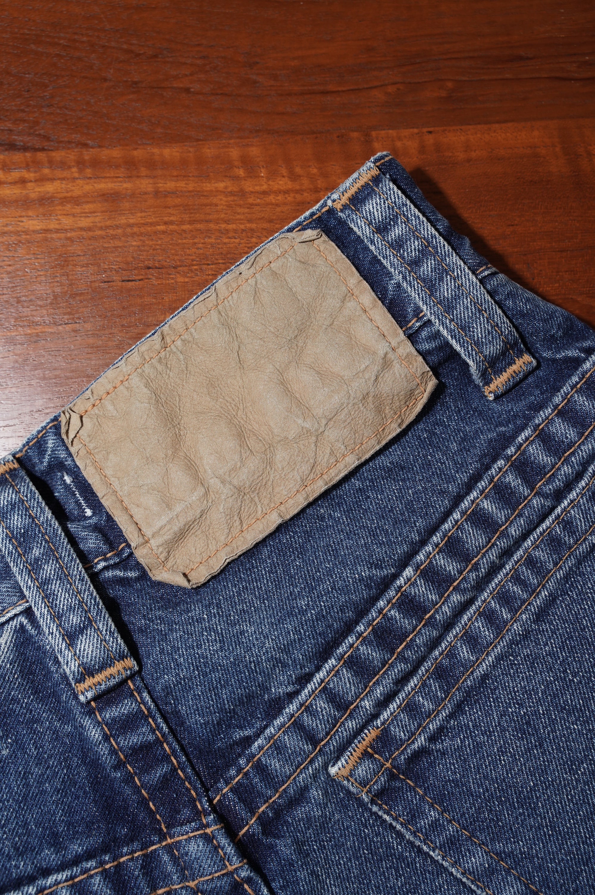 KOOKY ZOO "SLIM DENIM PANTS" [WASHED BLUE]