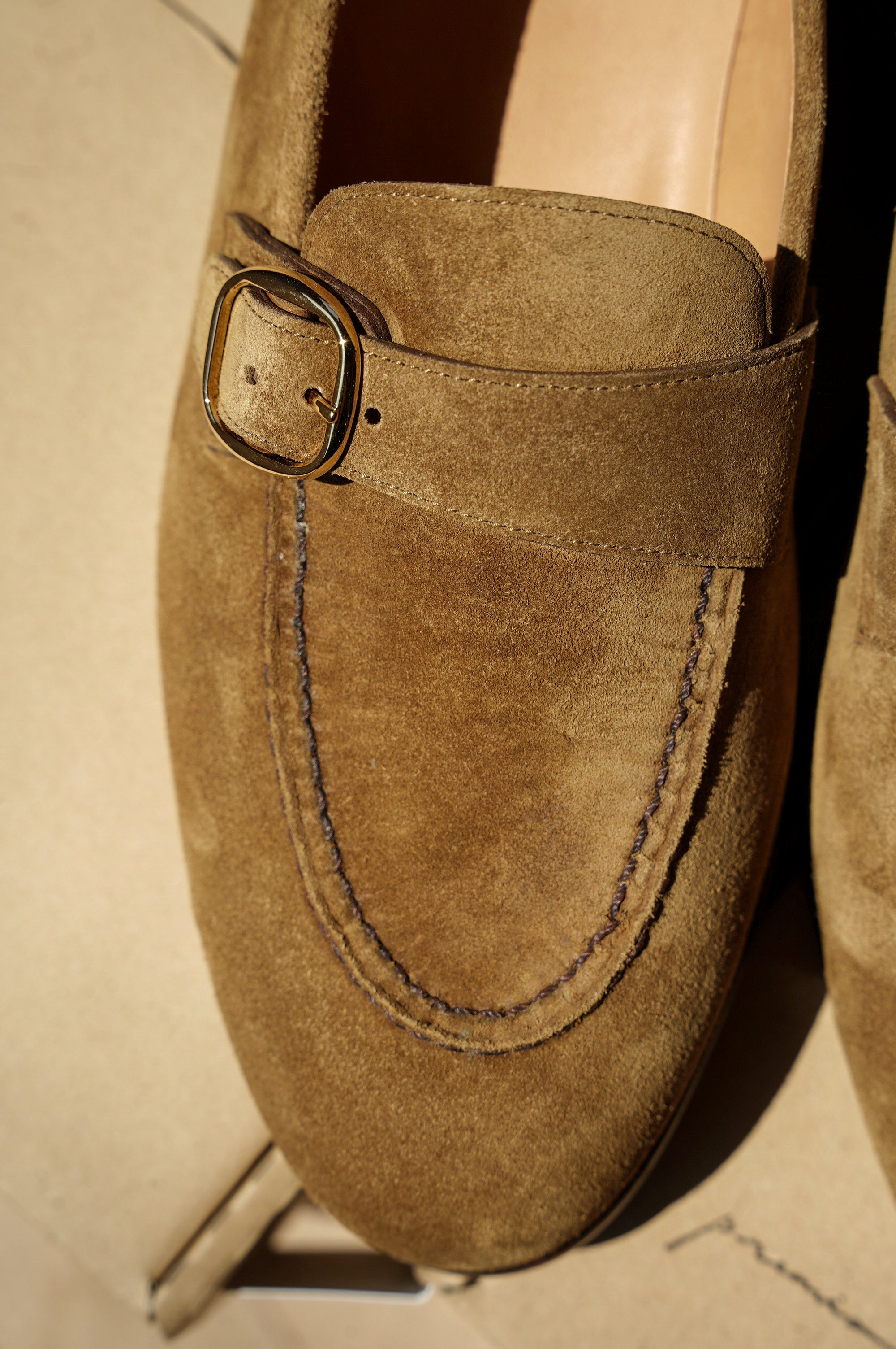 premio gordo "Amanusa" [BEIGE SUEDE]