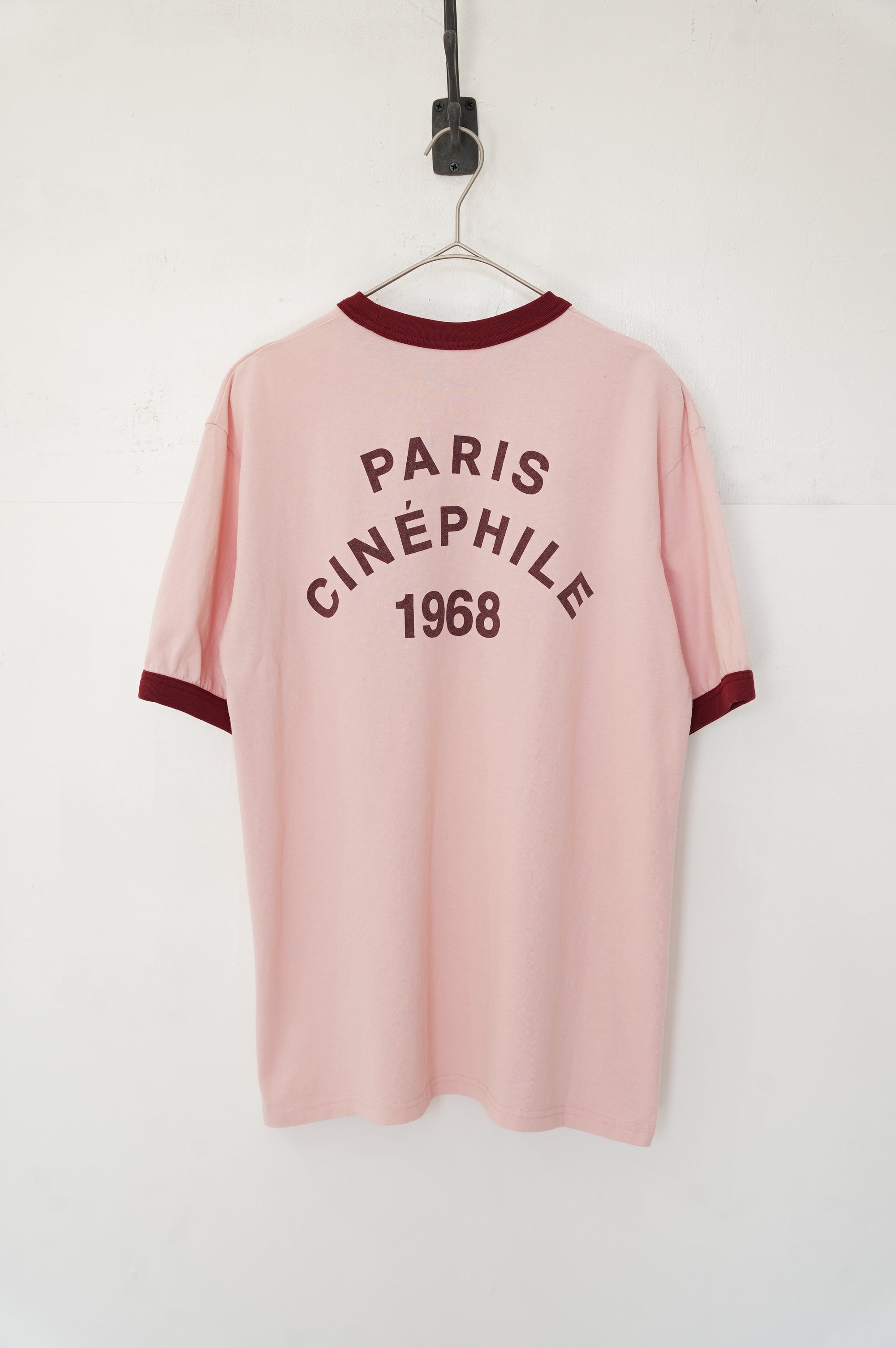 GODARD "jadore godard" T-shirts [Pink × Bordeaux]