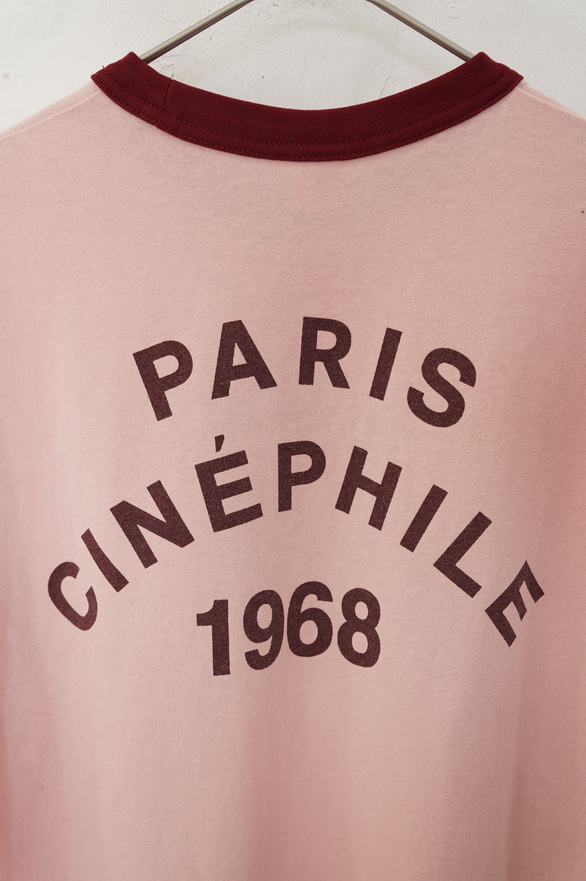 GODARD "jadore godard" T-shirts [Pink × Bordeaux]
