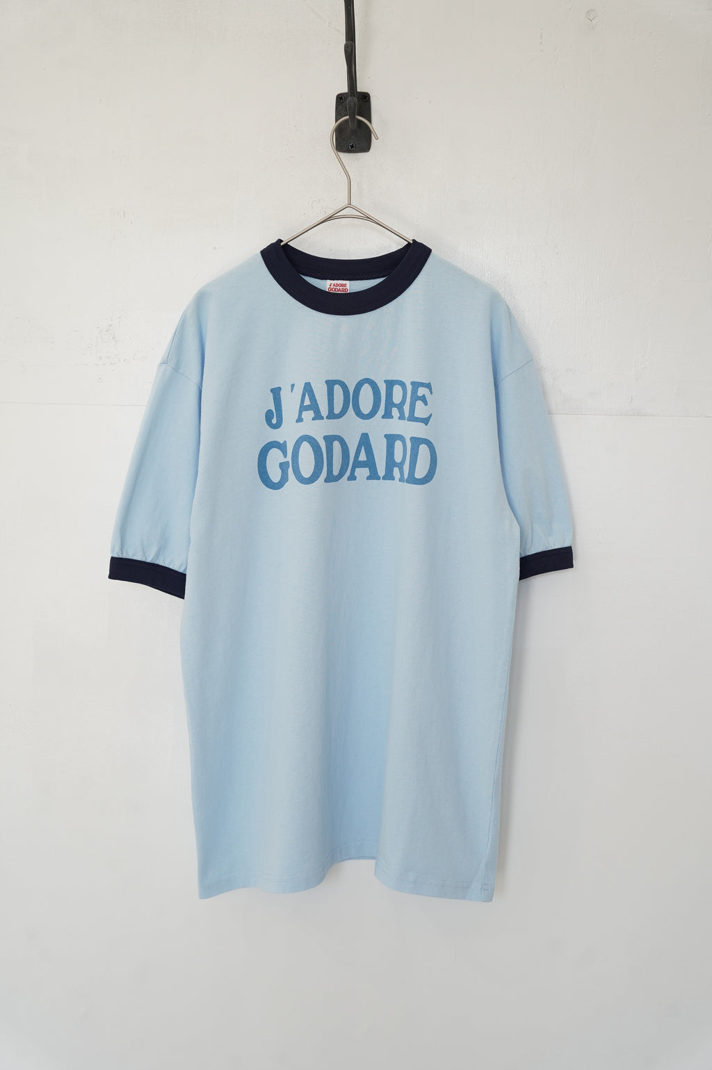 GODARD "jadore godard" T-shirts [L. Blue × Navy]